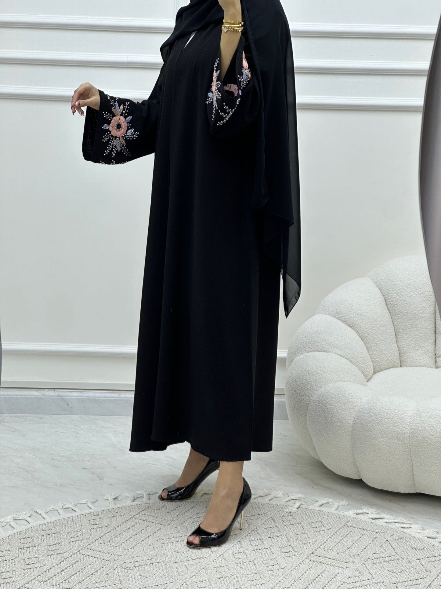 C Ramadan Black Eid Abaya 29