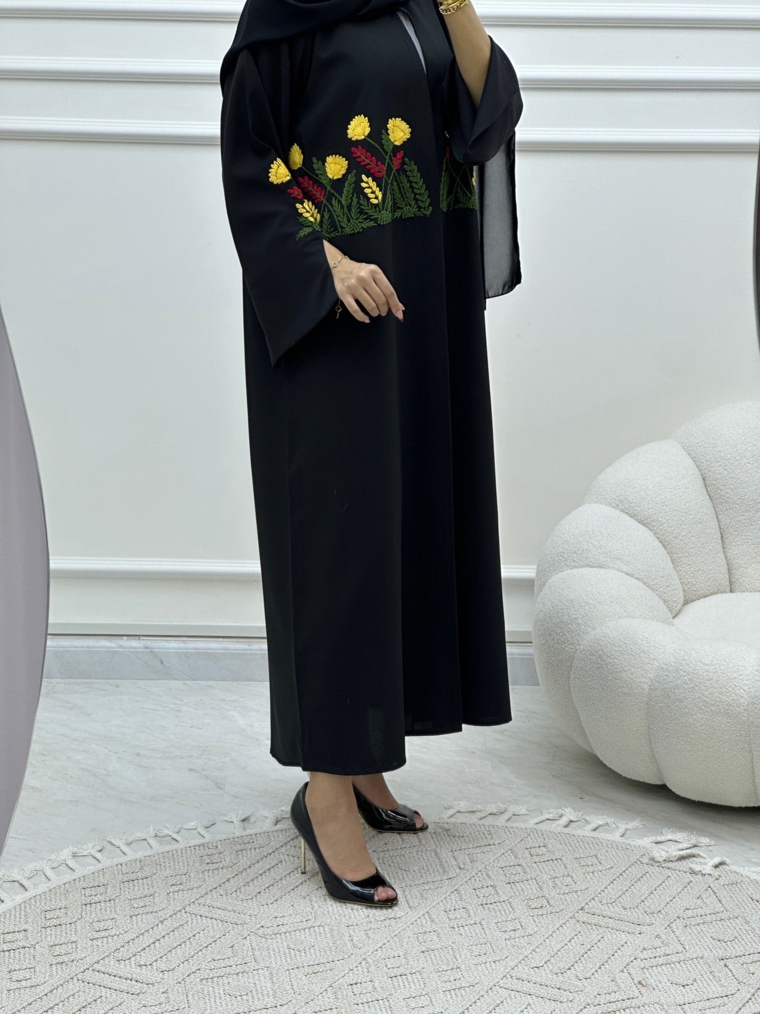 C Ramadan Black Eid Abaya 30