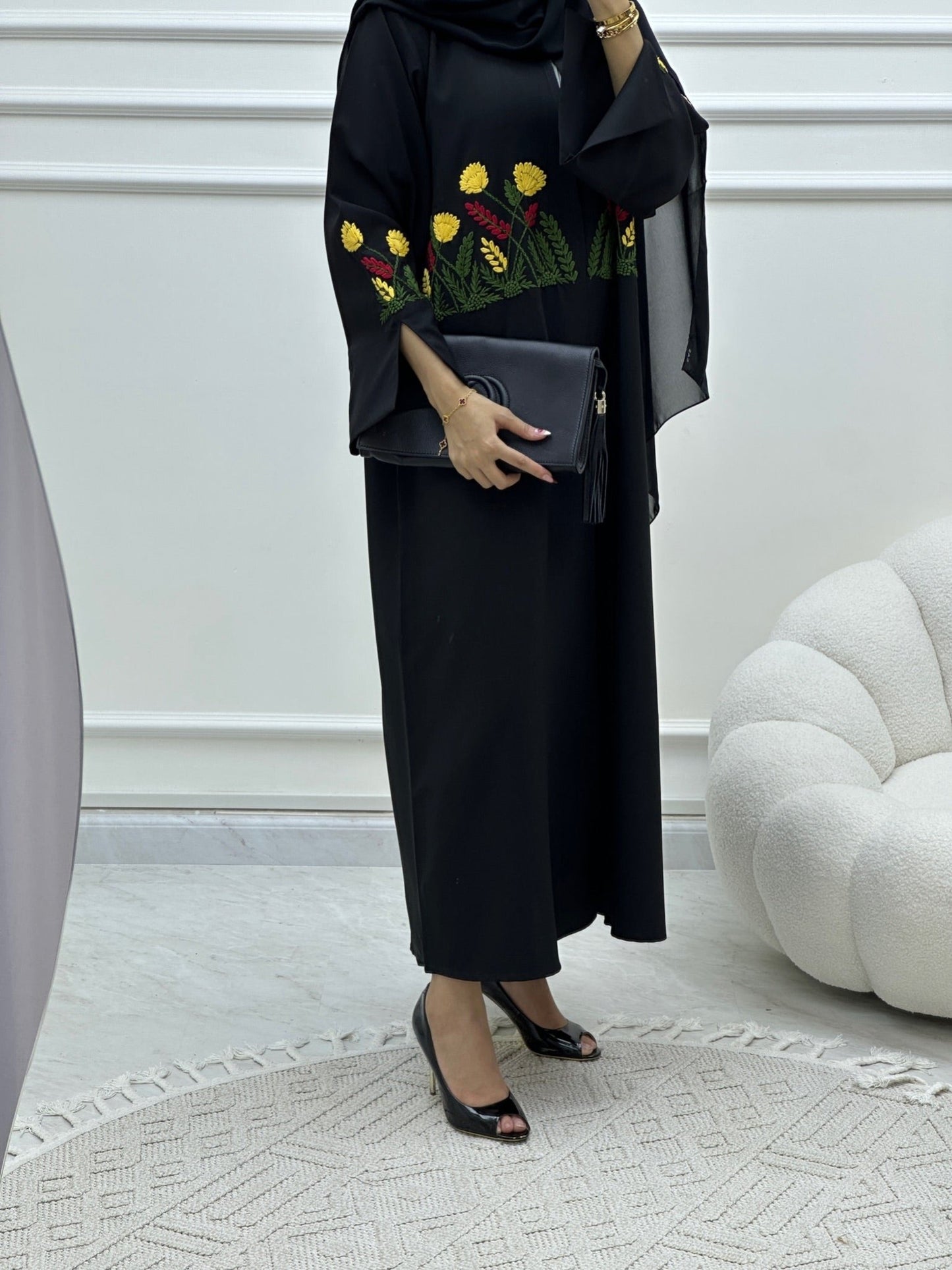 C Ramadan Black Eid Abaya 30