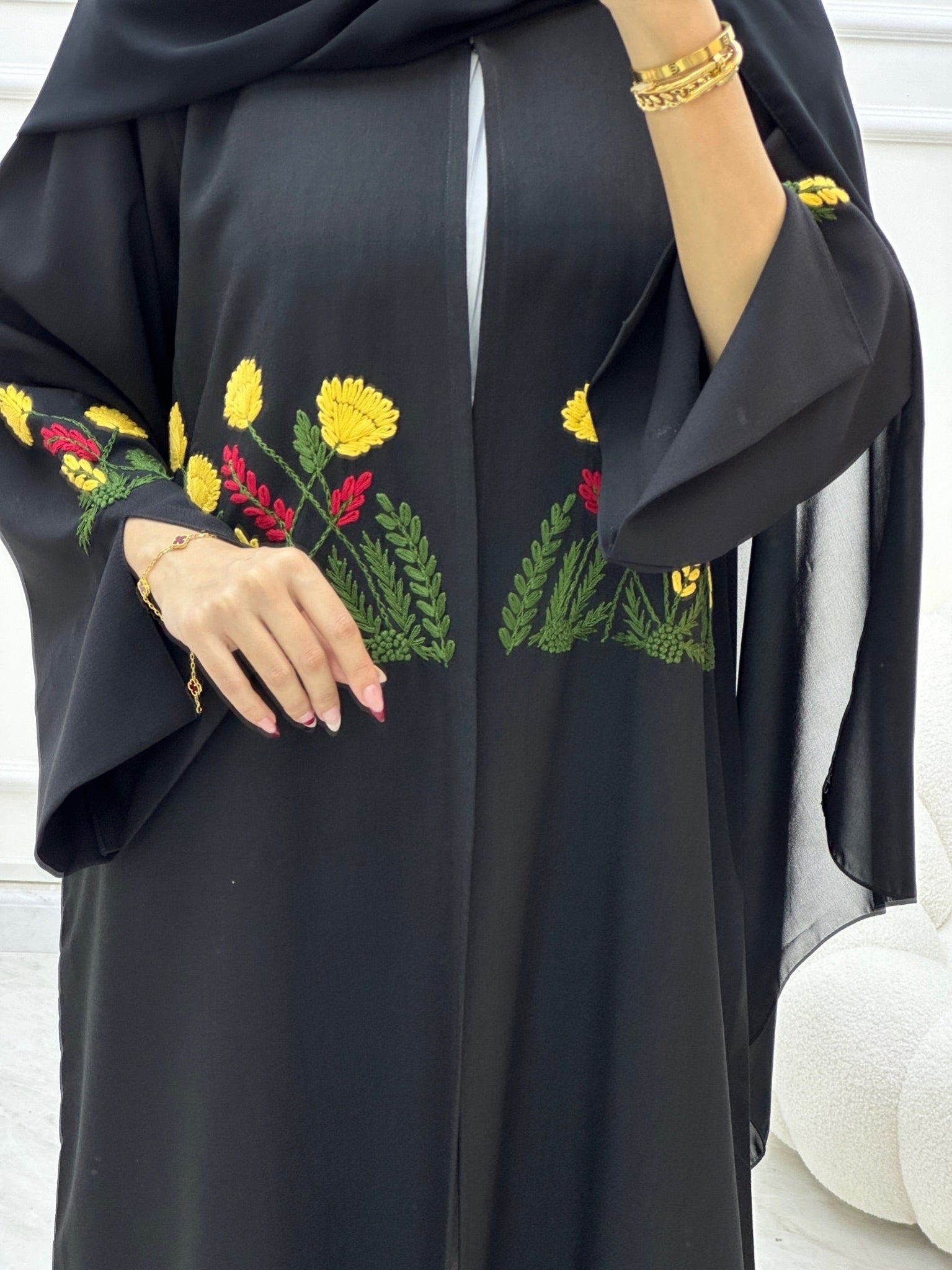 C Ramadan Black Eid Abaya 30