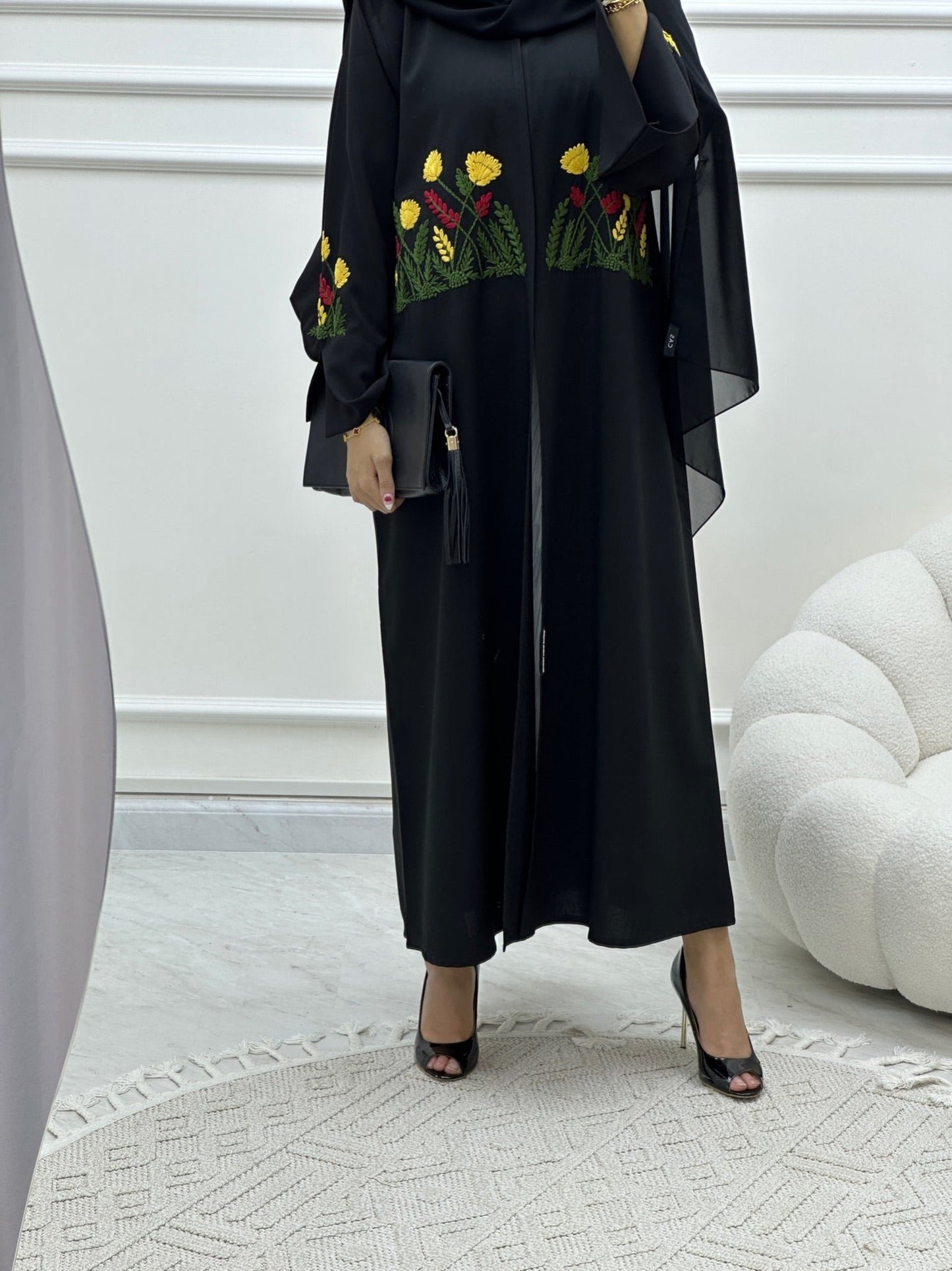 C Ramadan Black Eid Abaya 30