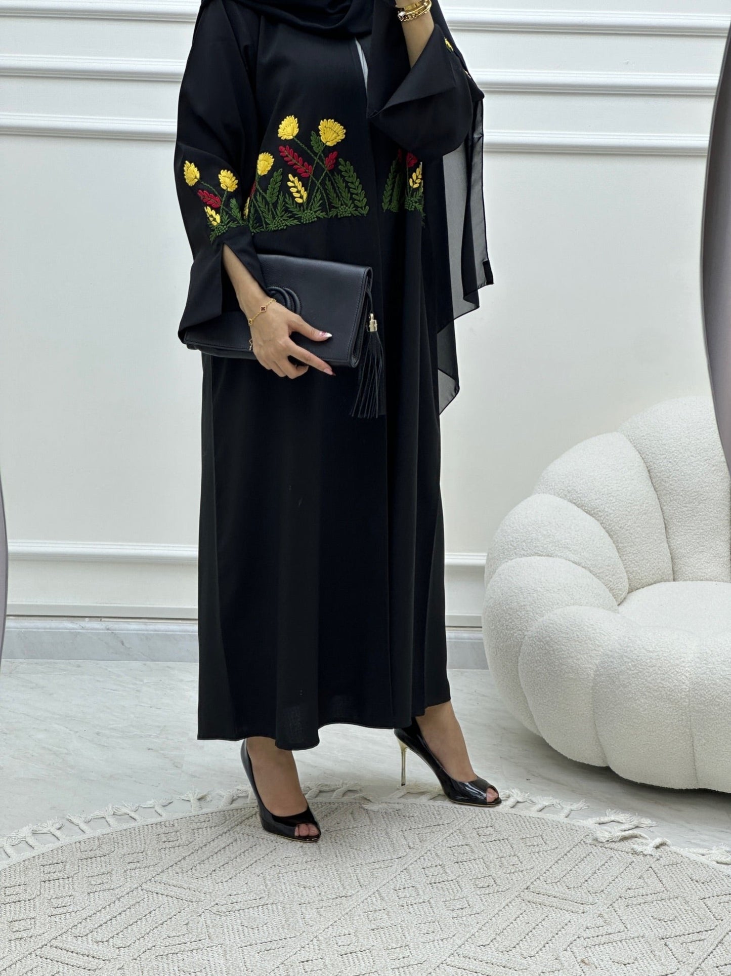 C Ramadan Black Eid Abaya 30