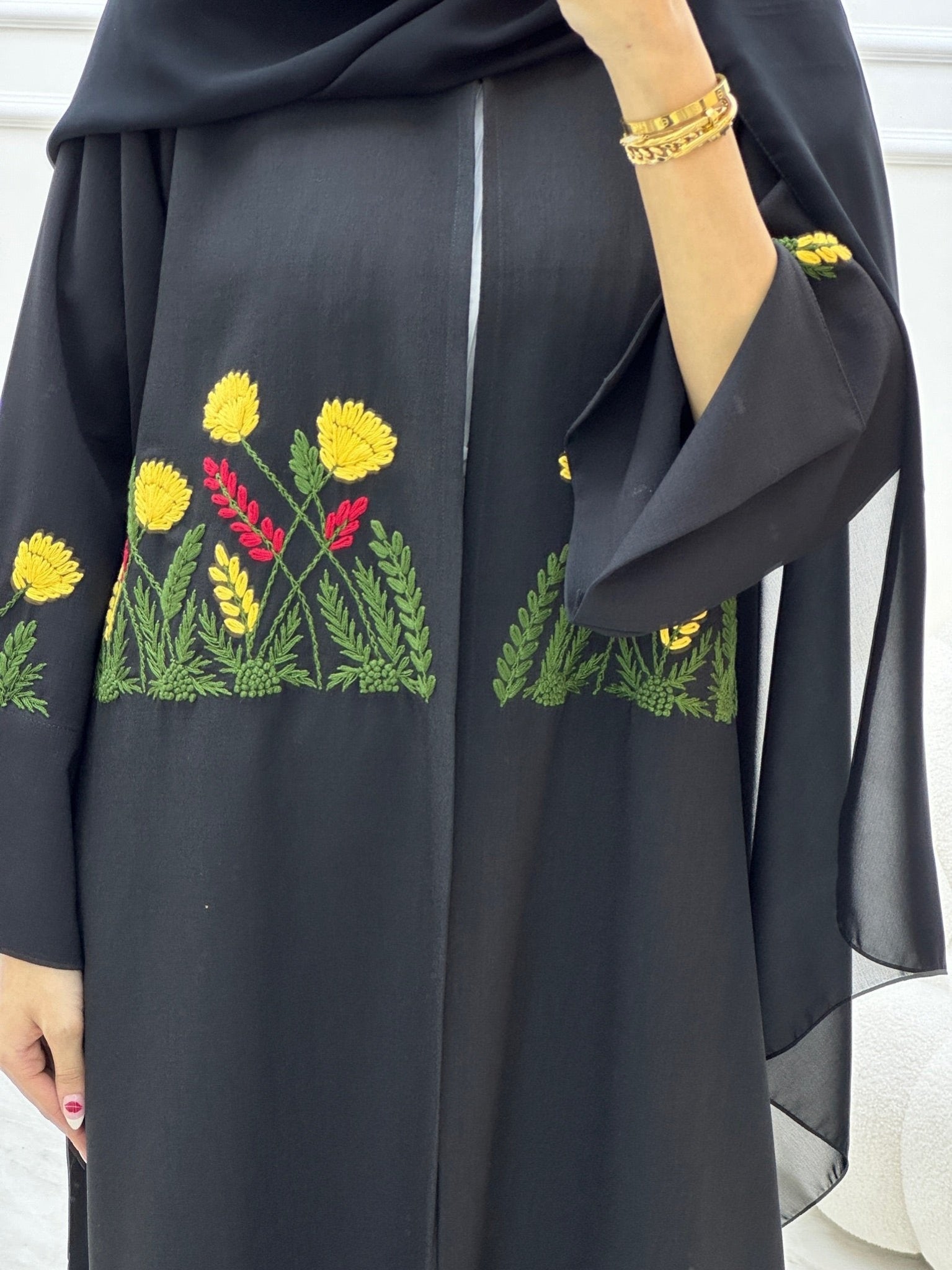 C Ramadan Black Eid Abaya 30