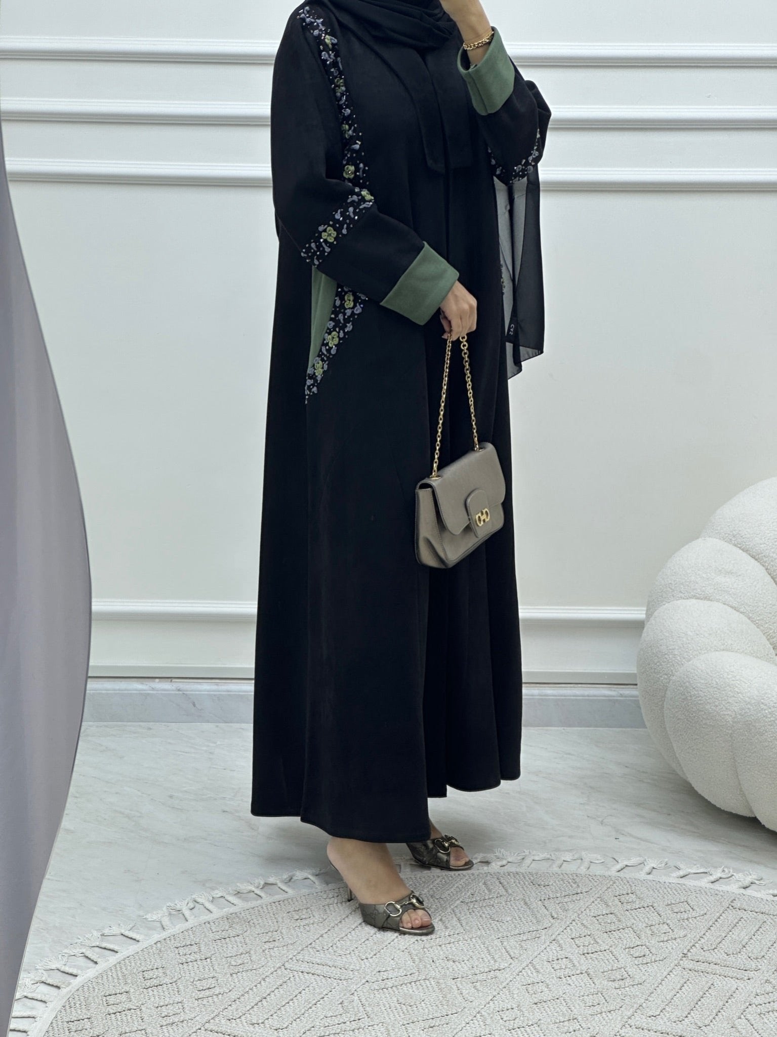 C Ramadan Black Eid Abaya 31