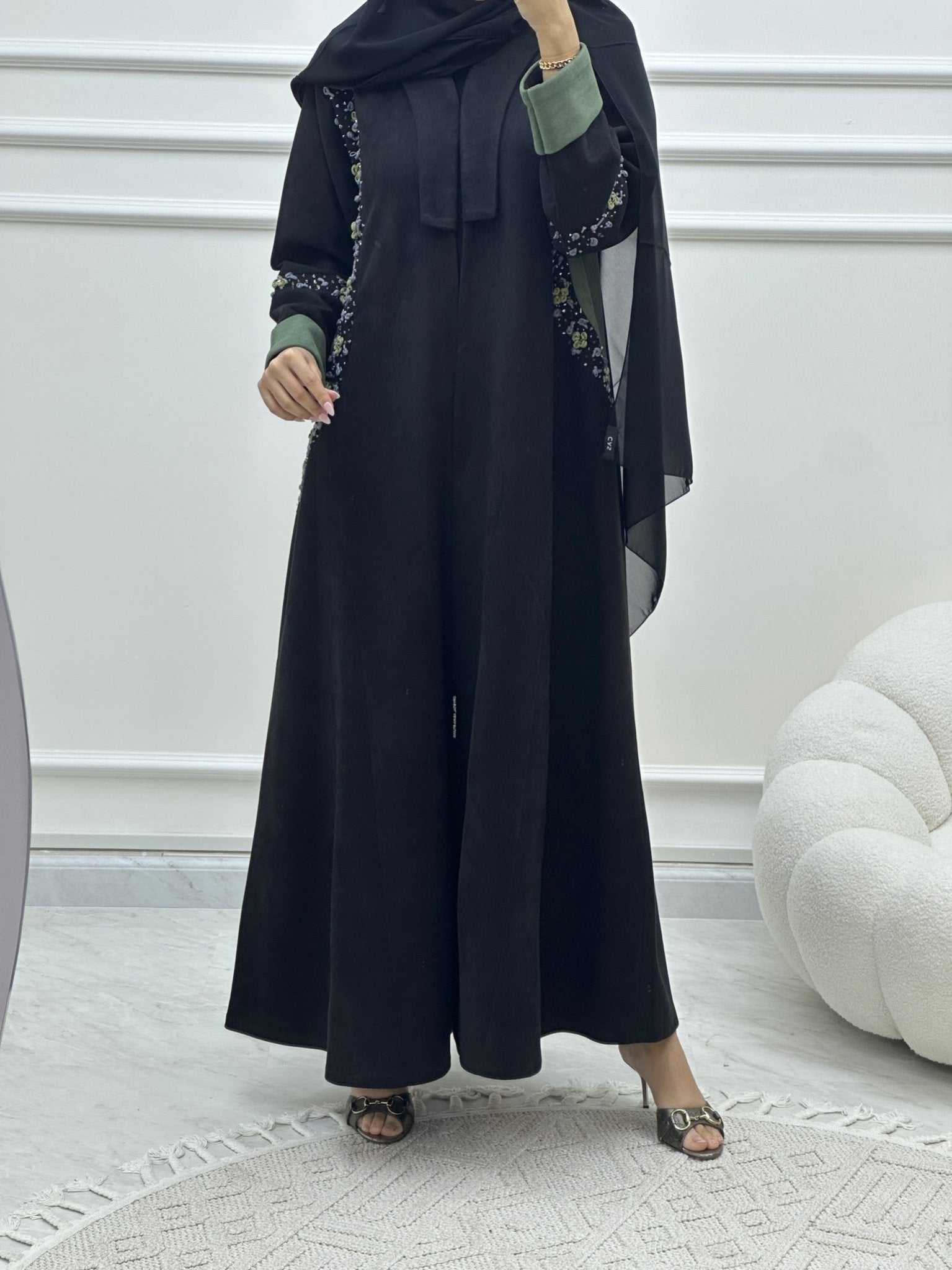 C Ramadan Black Eid Abaya 31