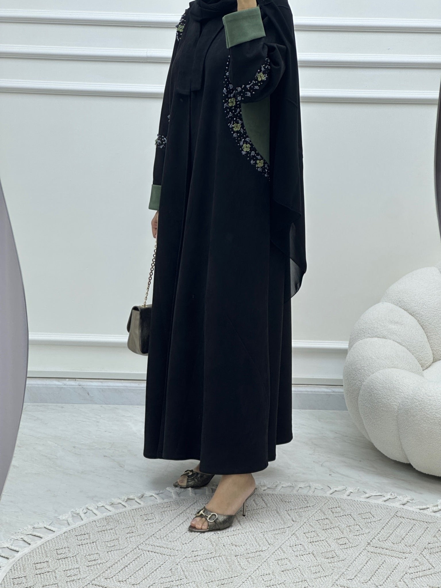 C Ramadan Black Eid Abaya 31