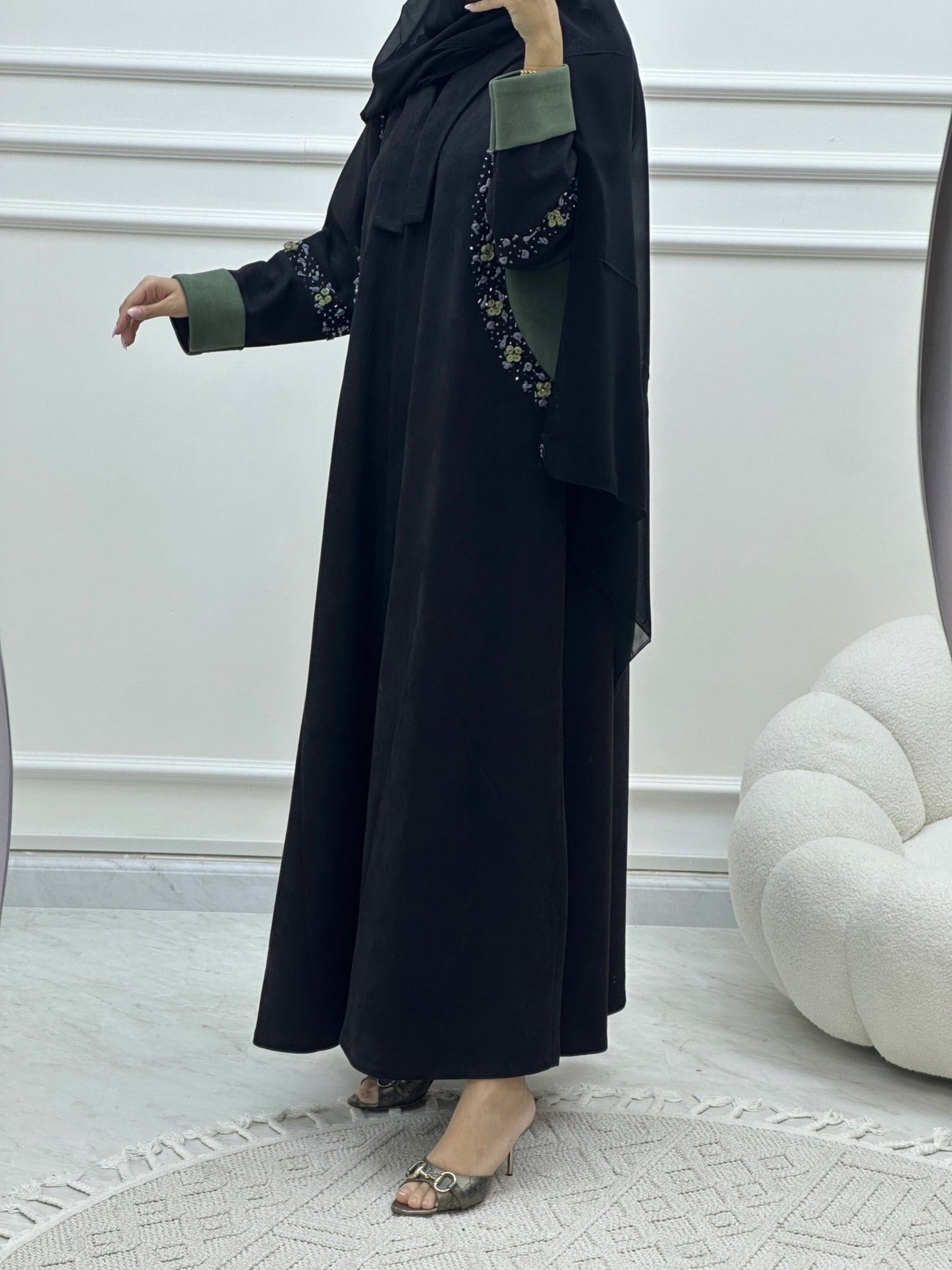 C Ramadan Black Eid Abaya 31