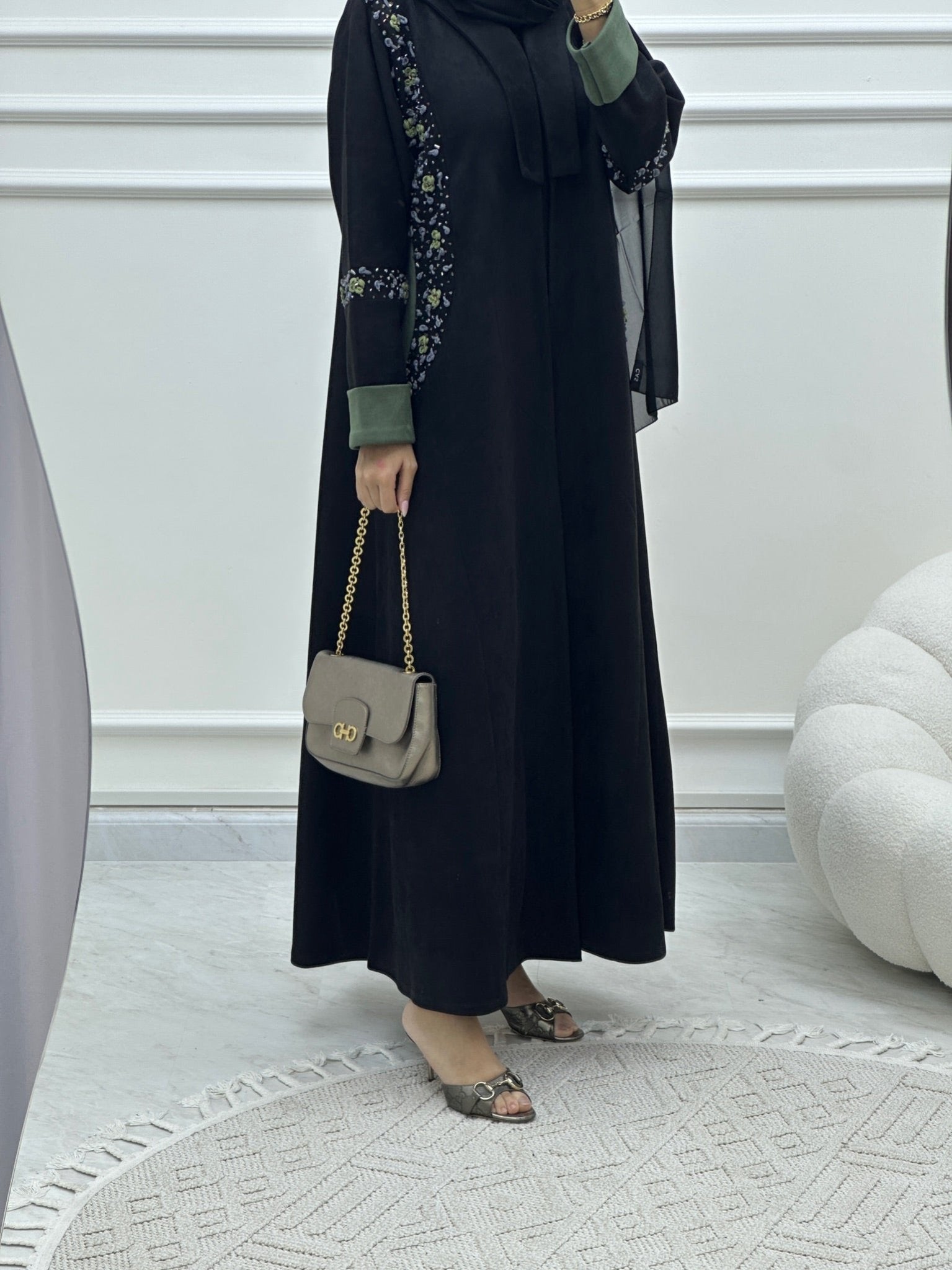 C Ramadan Black Eid Abaya 31