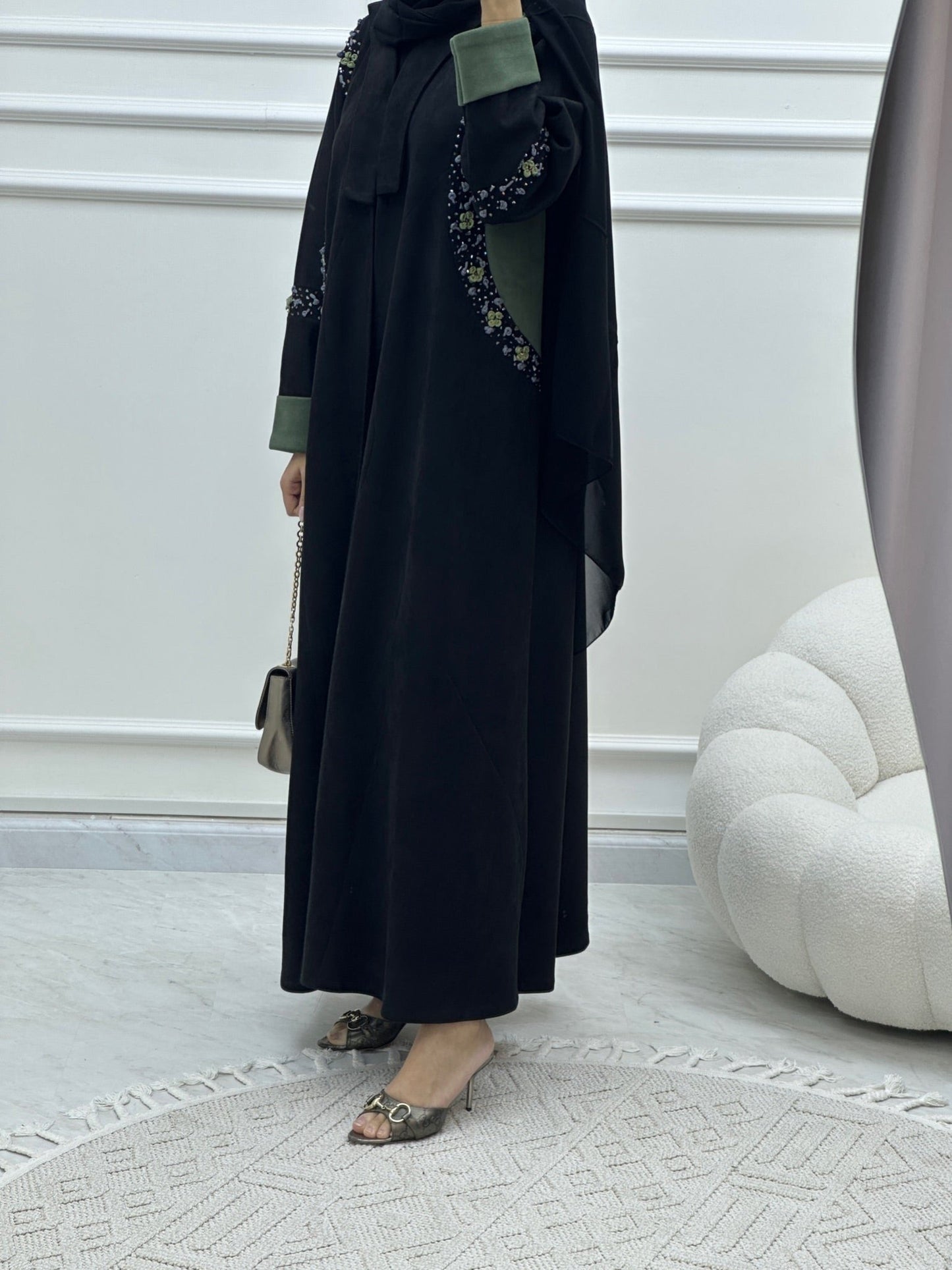 C Ramadan Black Eid Abaya 31