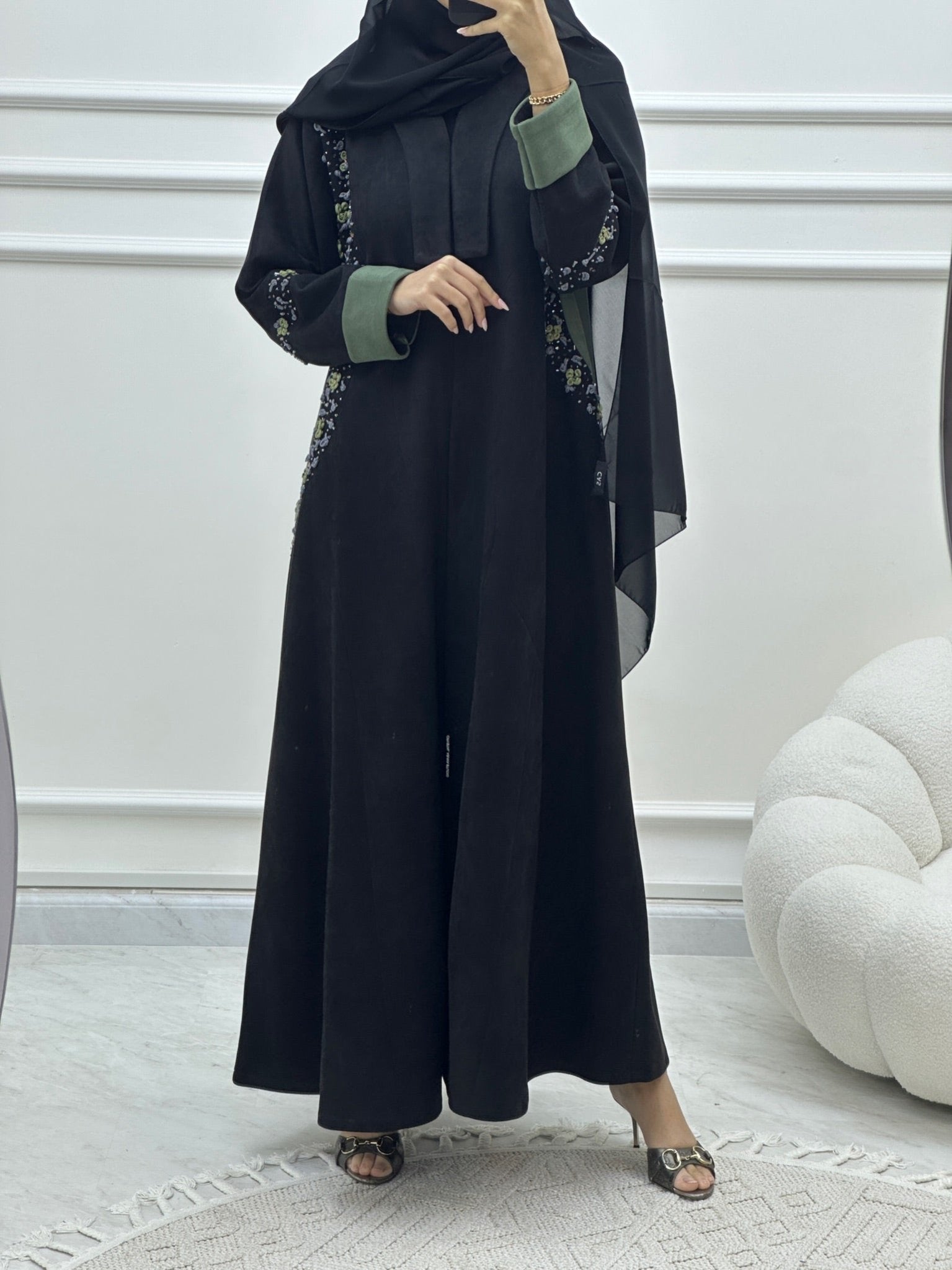 C Ramadan Black Eid Abaya 31