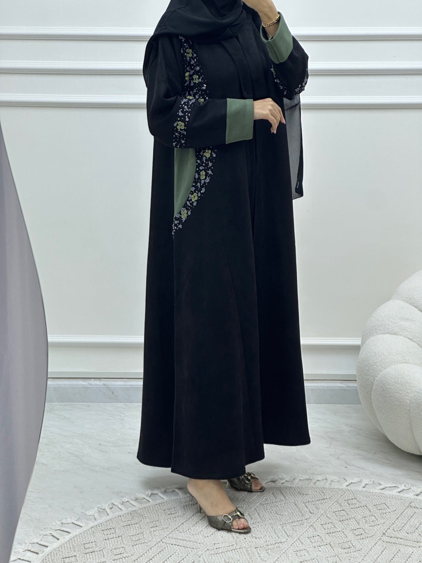 C Ramadan Black Eid Abaya 31