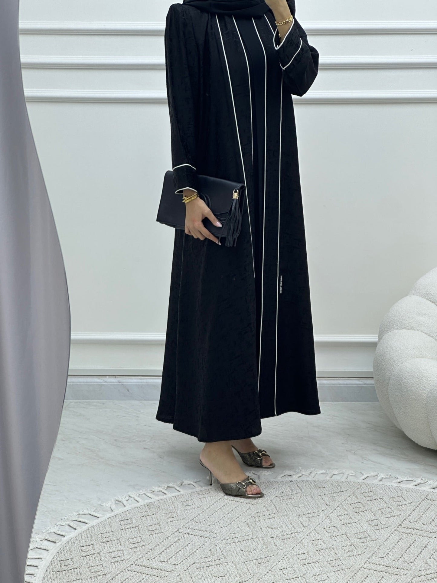 C Ramadan Black Eid Abaya 32