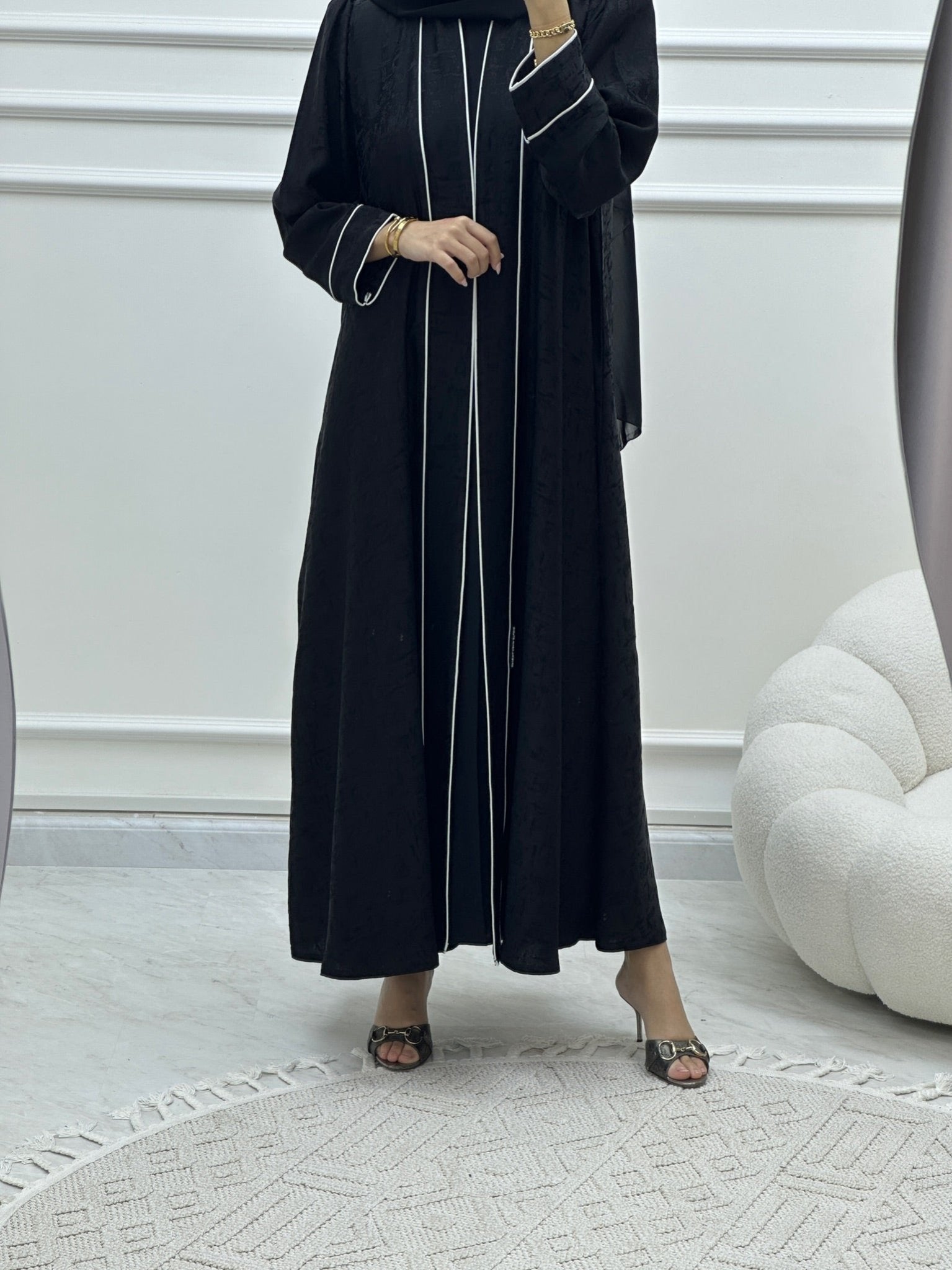 C Ramadan Black Eid Abaya 32