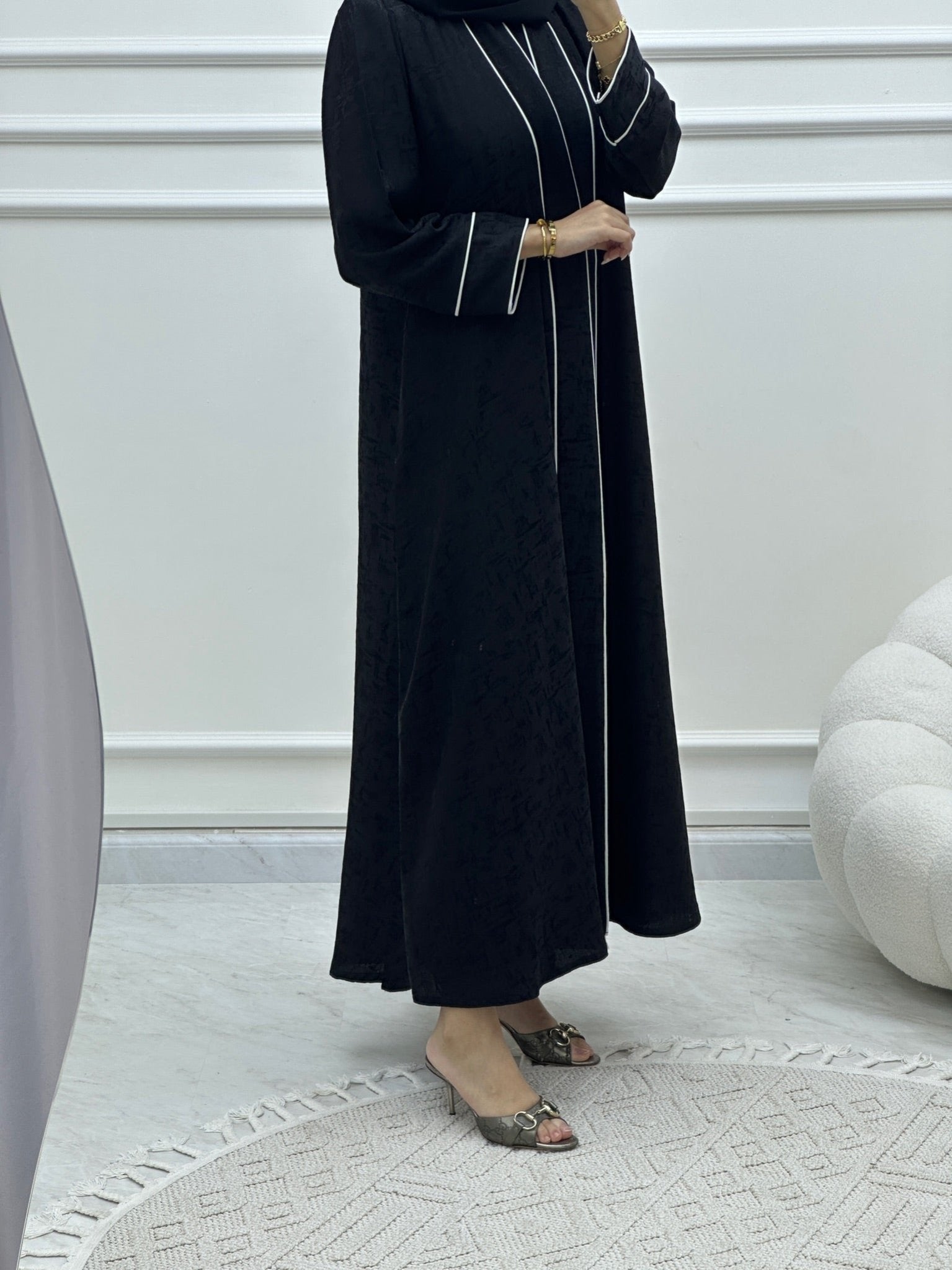 C Ramadan Black Eid Abaya 32