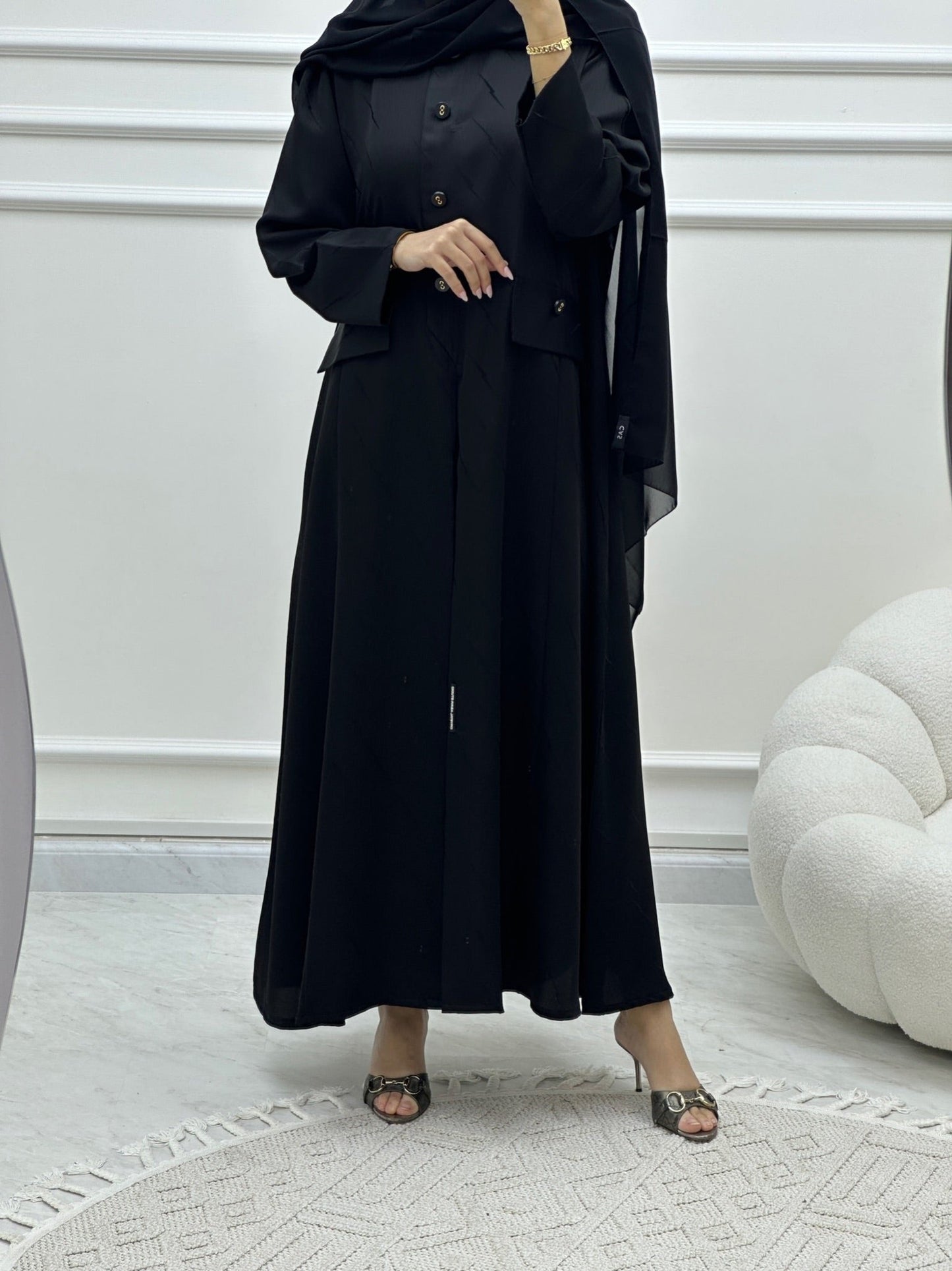 C Ramadan Black Eid Abaya 33