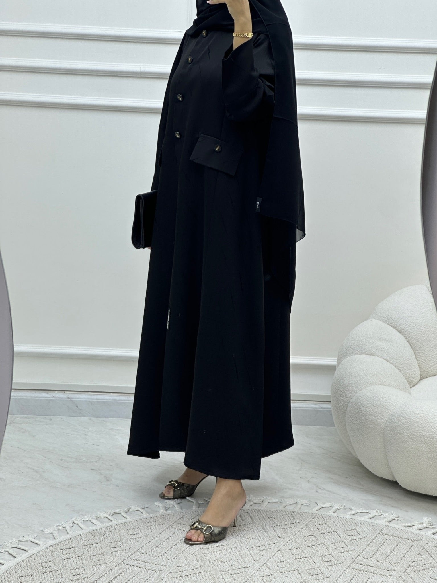 C Ramadan Black Eid Abaya 33