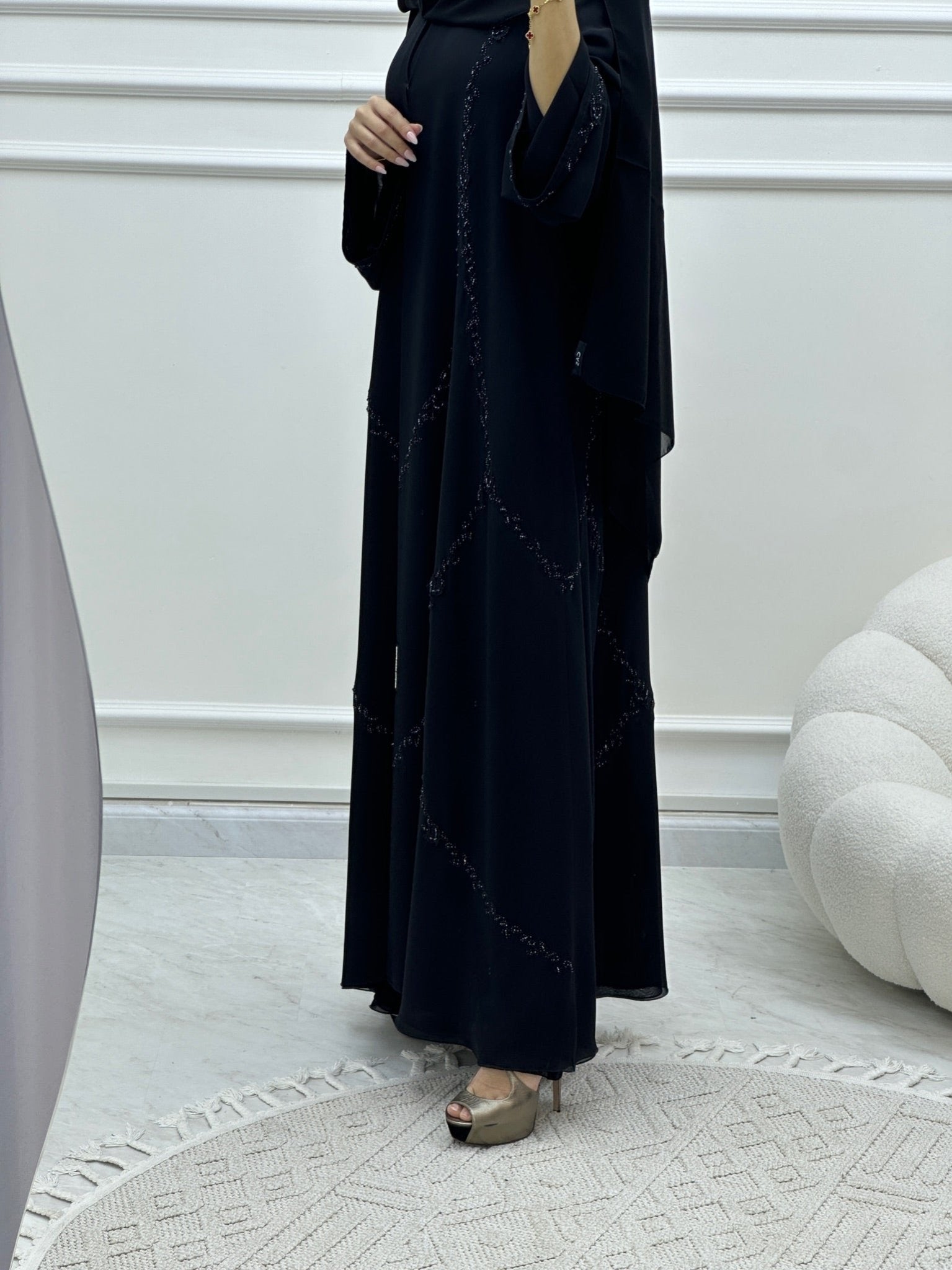 C Ramadan Black Eid Abaya 34