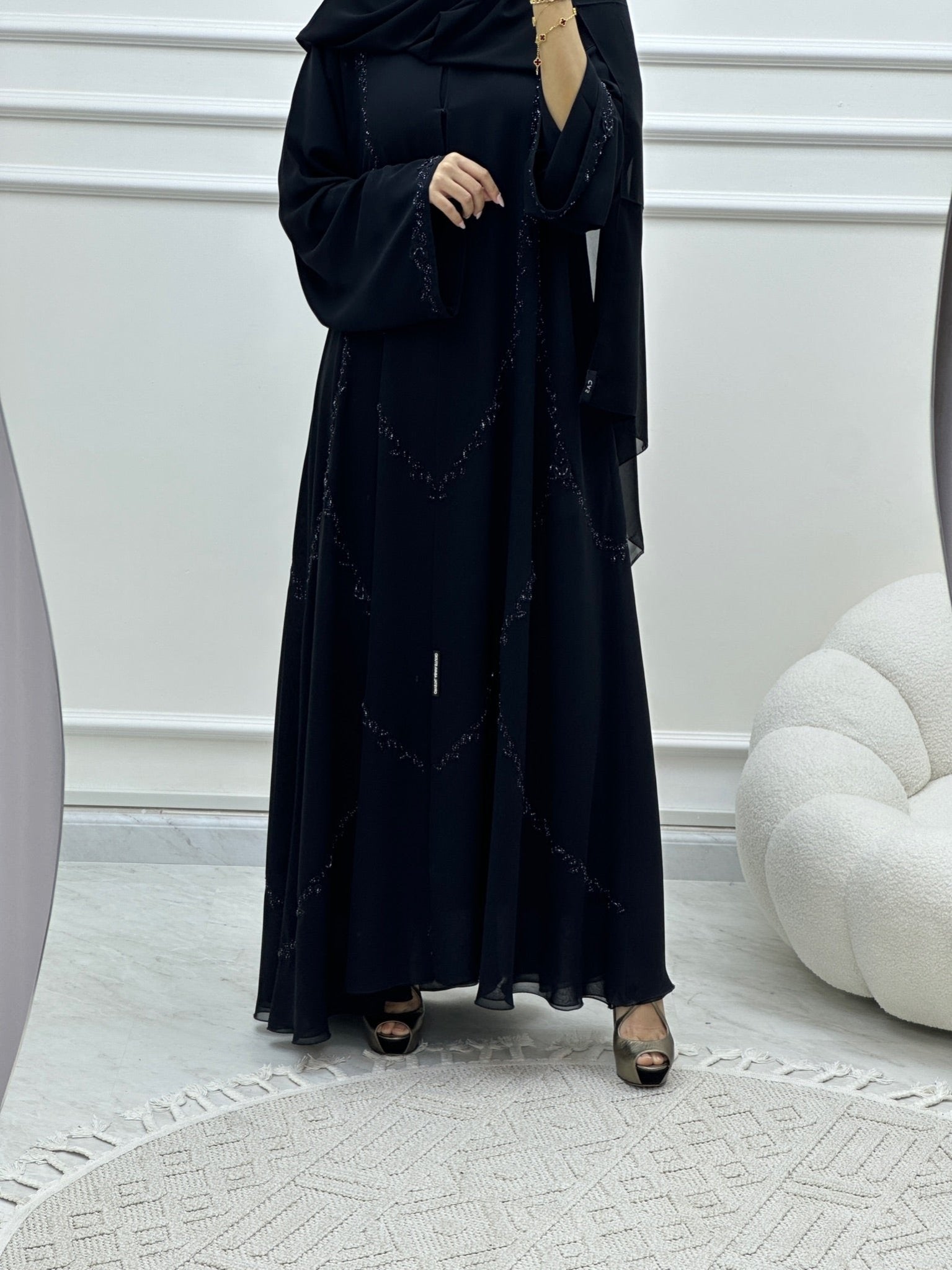 C Ramadan Black Eid Abaya 34