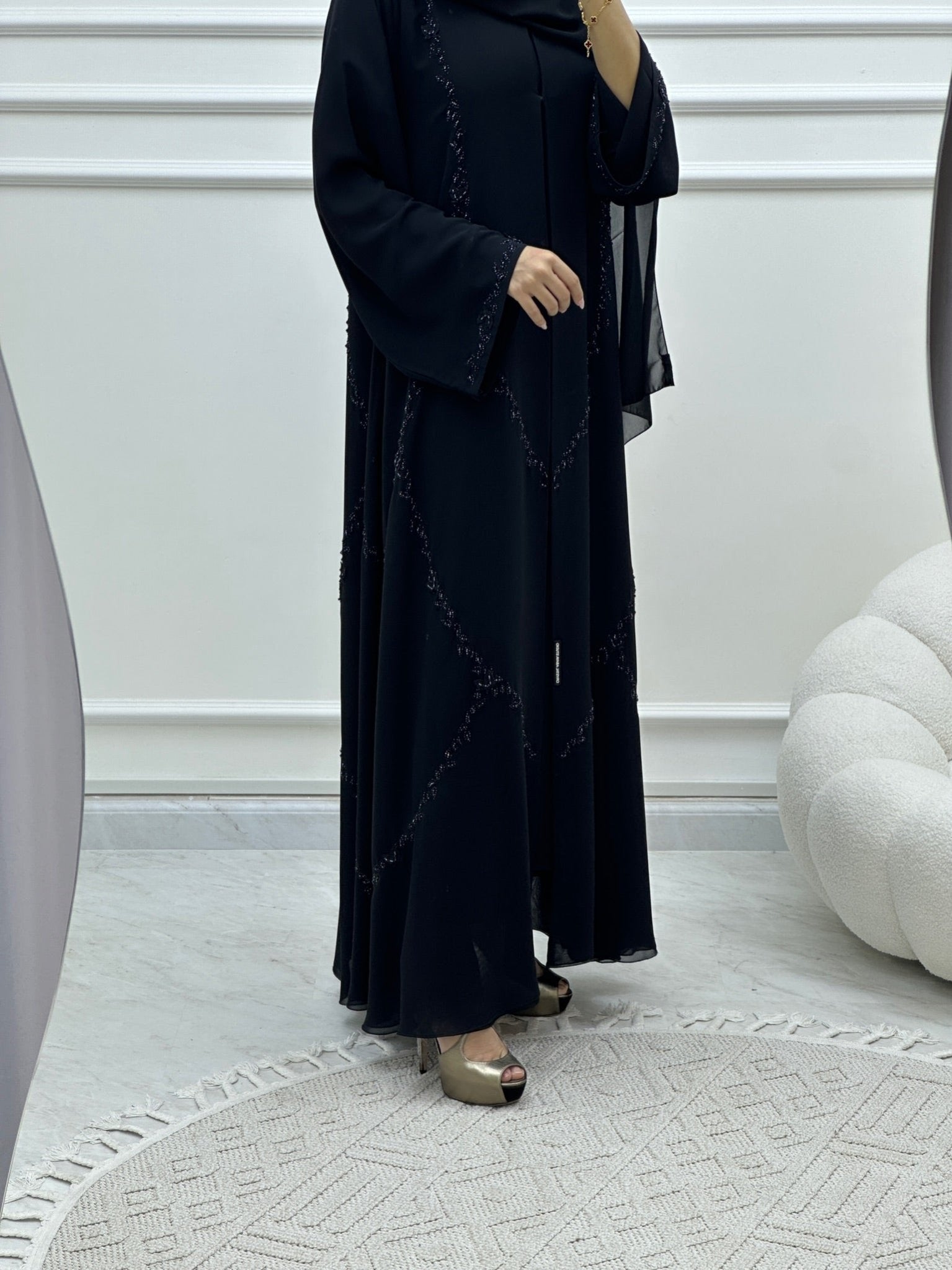 C Ramadan Black Eid Abaya 34