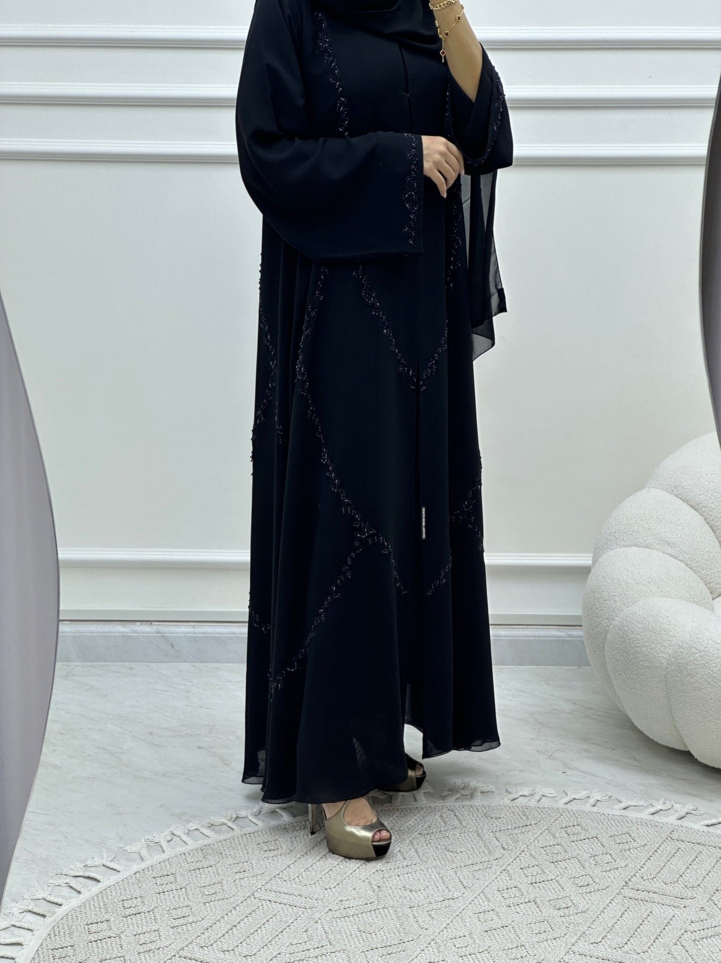 C Ramadan Black Eid Abaya 34