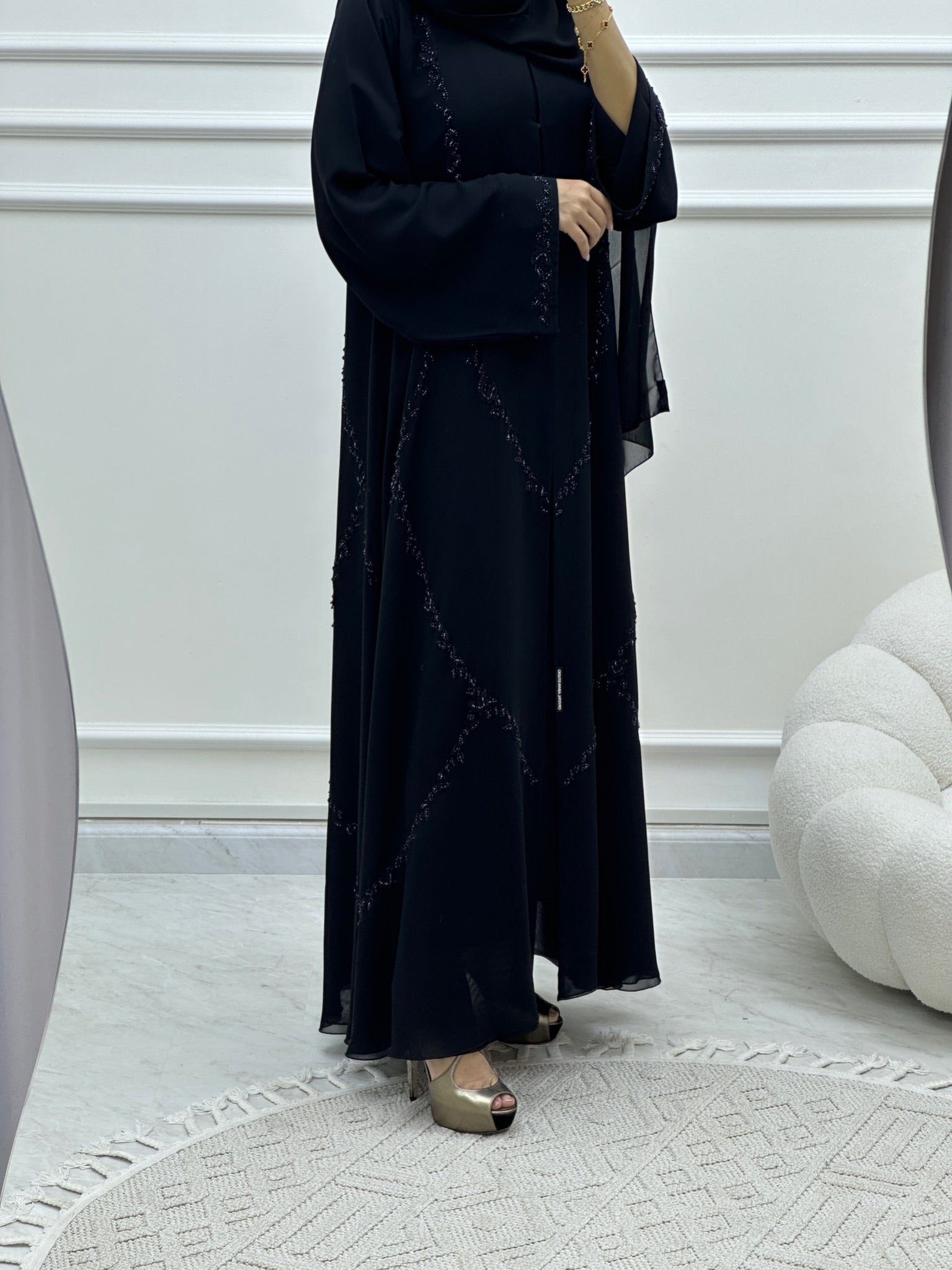 C Ramadan Black Eid Abaya 34