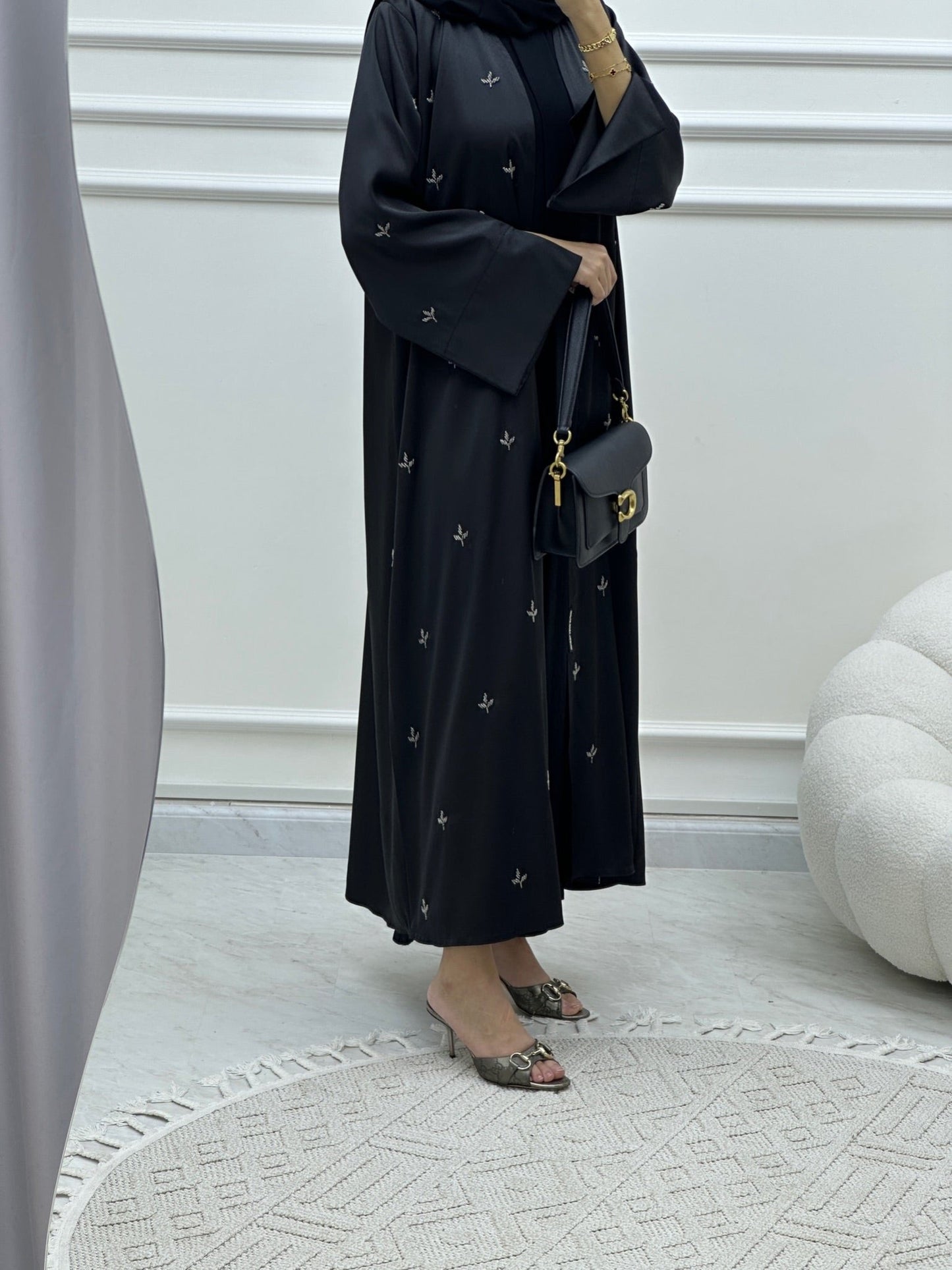 C Ramadan Black Eid Abaya 35