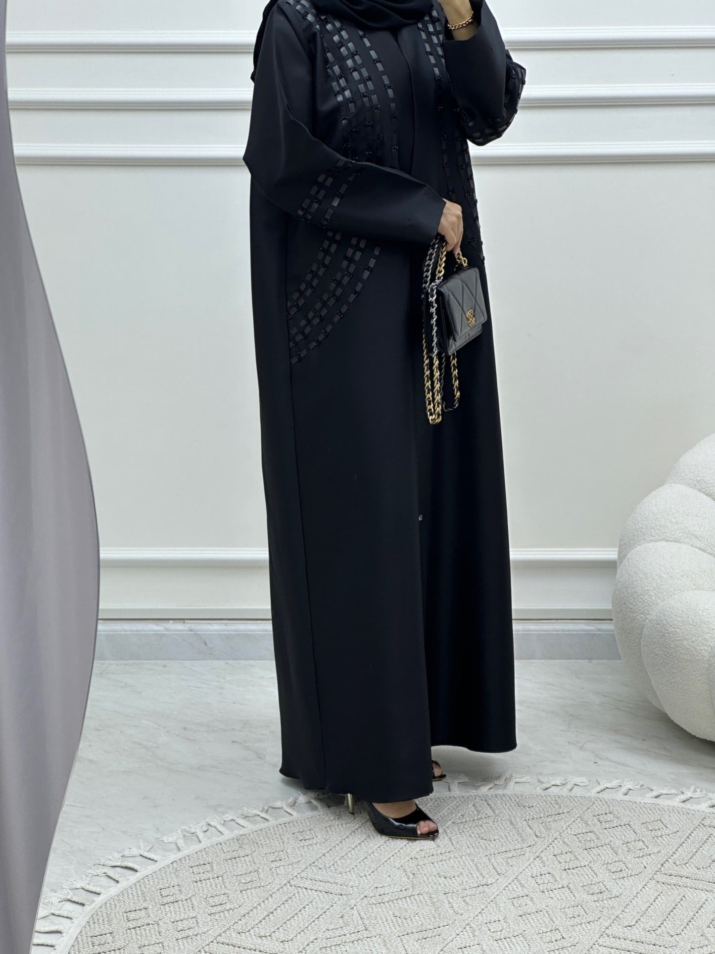 C Ramadan Black Eid Abaya 36