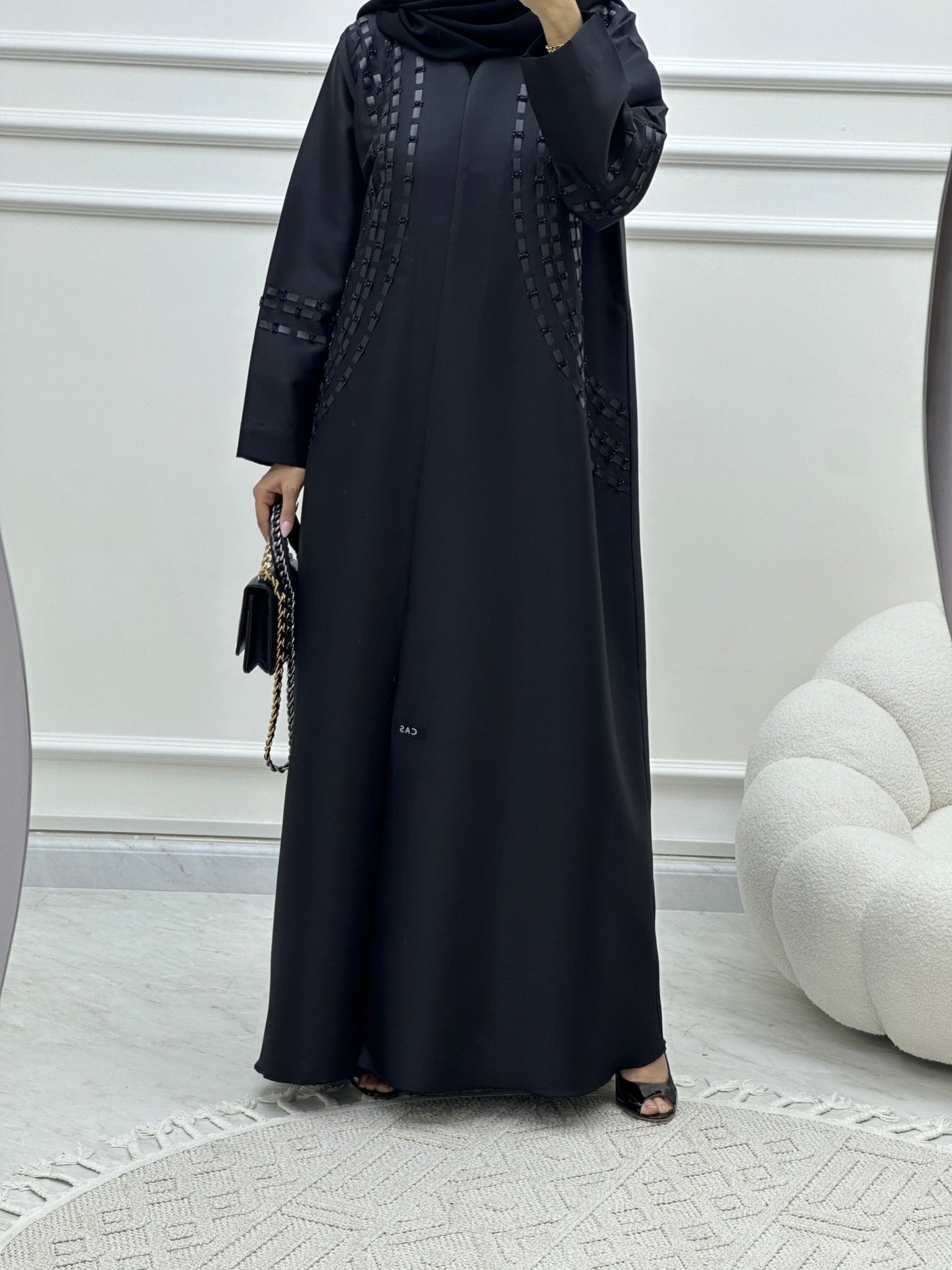 C Ramadan Black Eid Abaya 36