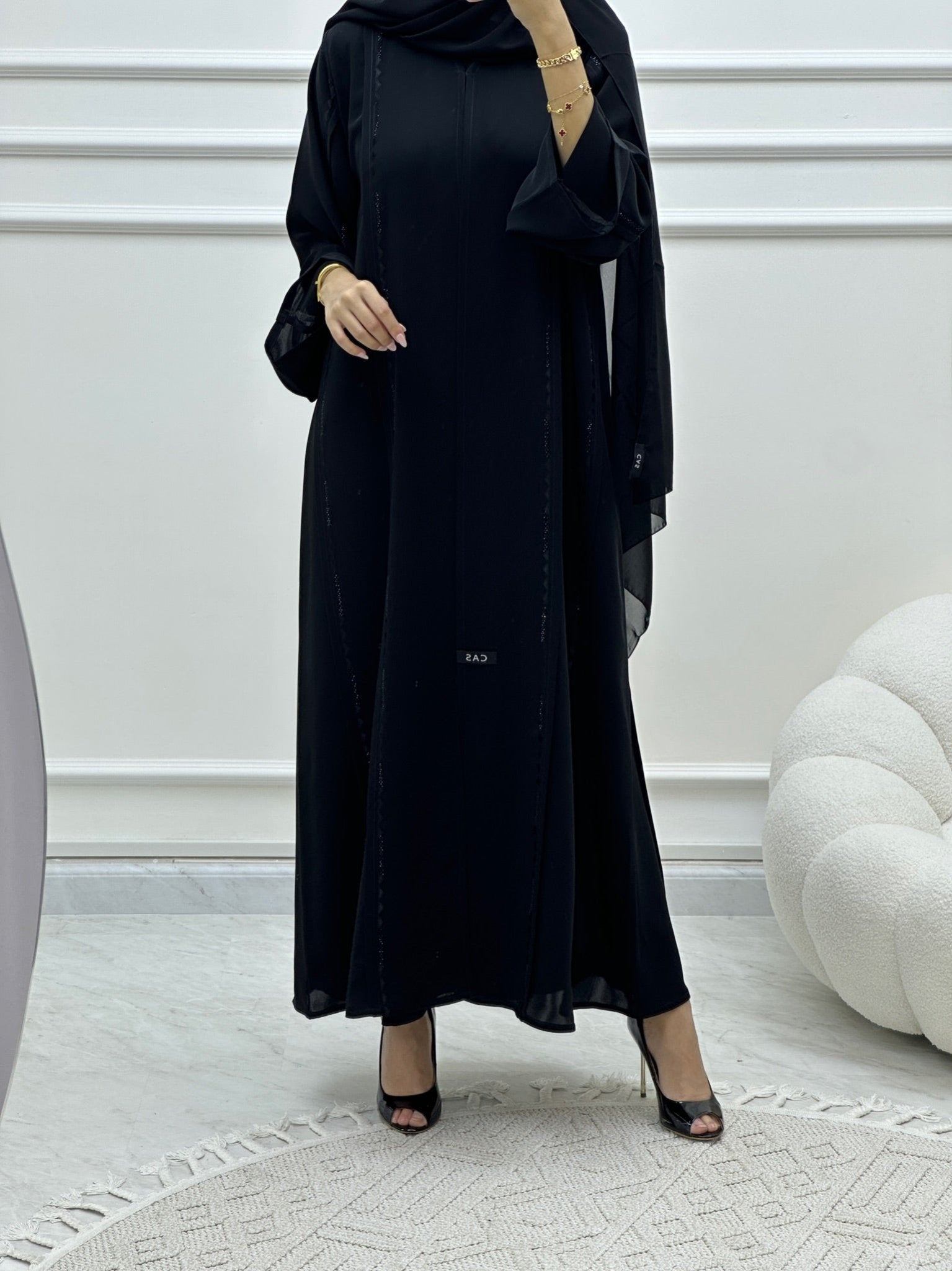 C Ramadan Black Eid Abaya 37