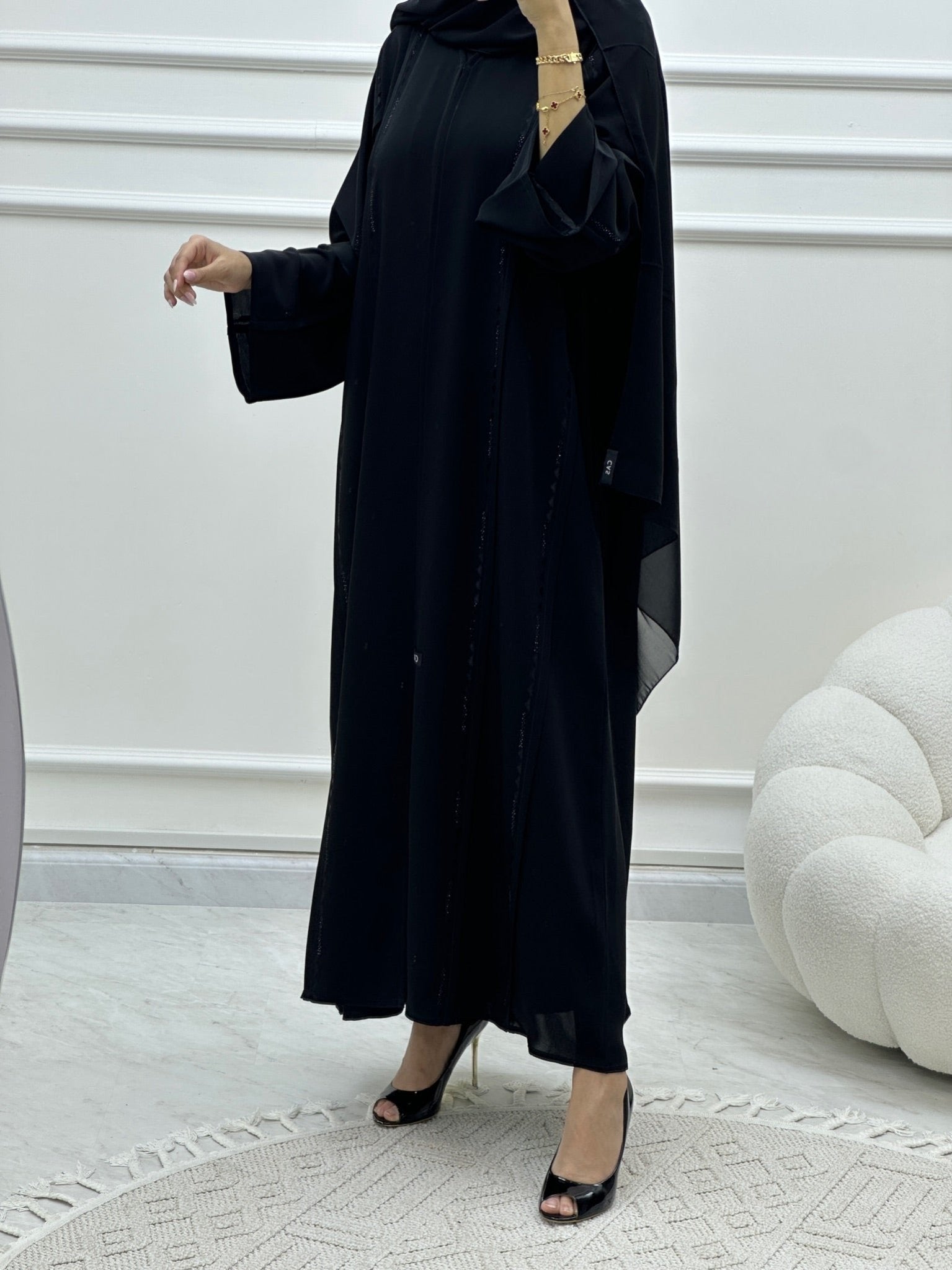 C Ramadan Black Eid Abaya 37