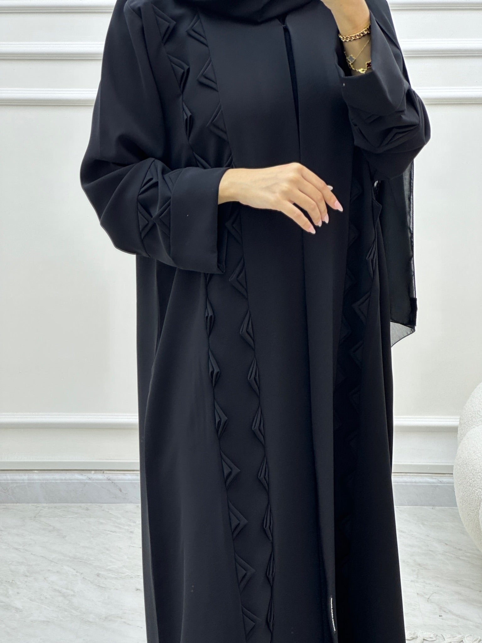 C Ramadan Black Eid Abaya 38