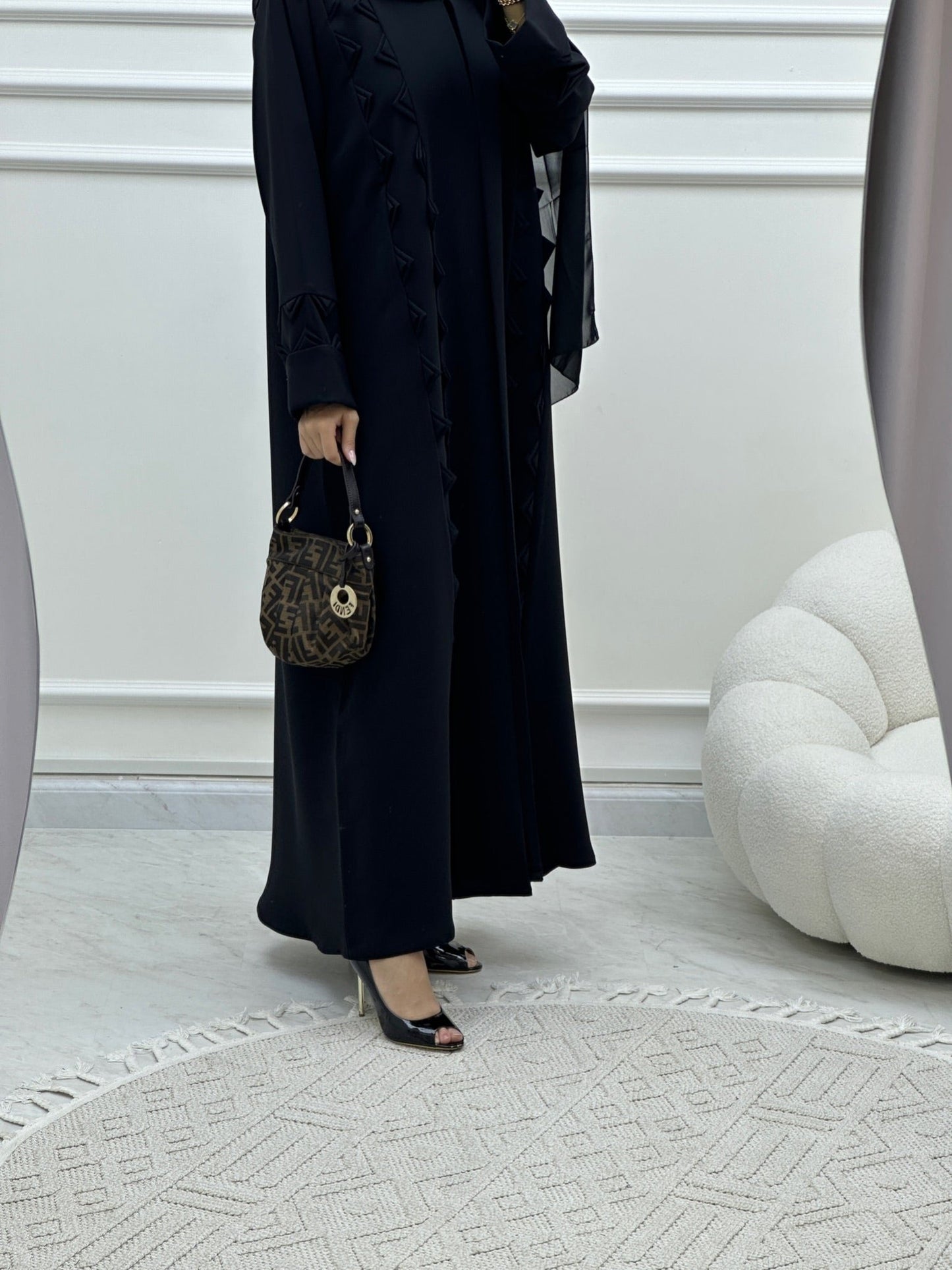 C Ramadan Black Eid Abaya 38