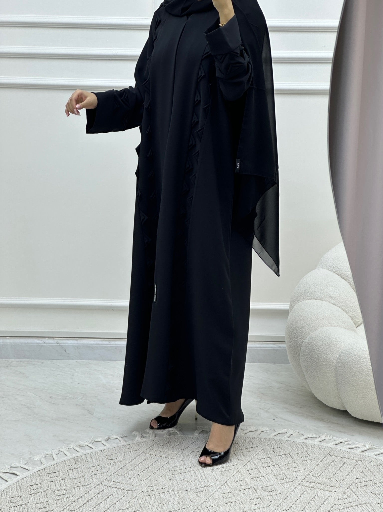 C Ramadan Black Eid Abaya 38