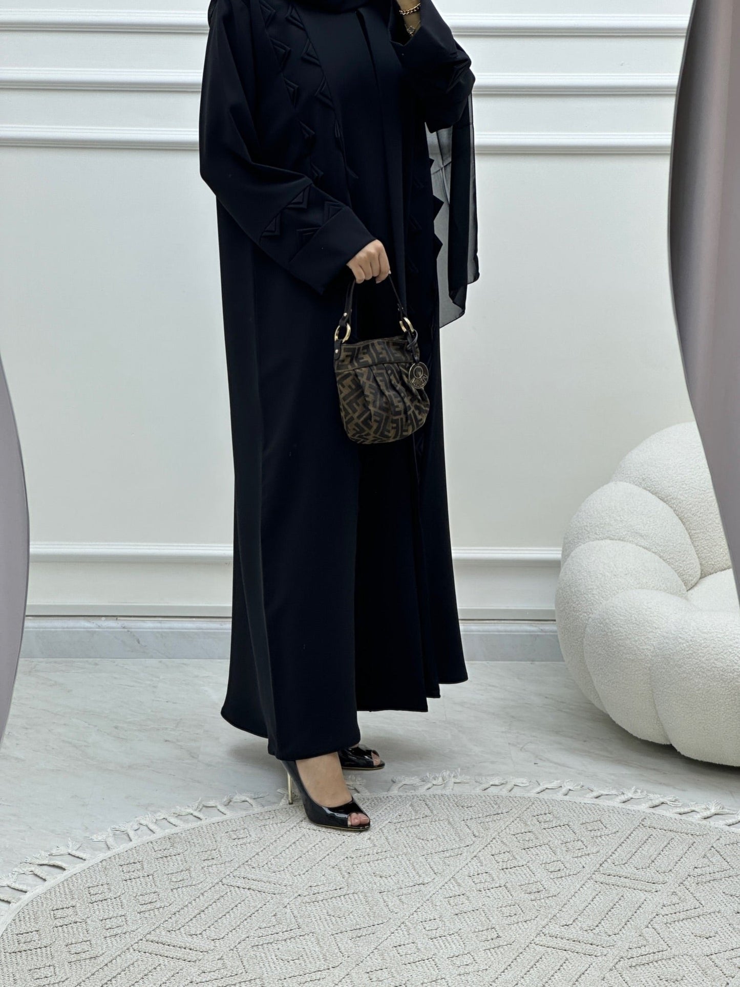 C Ramadan Black Eid Abaya 38