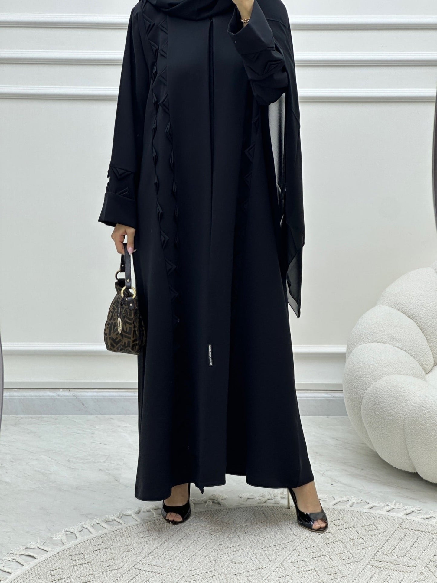 C Ramadan Black Eid Abaya 38