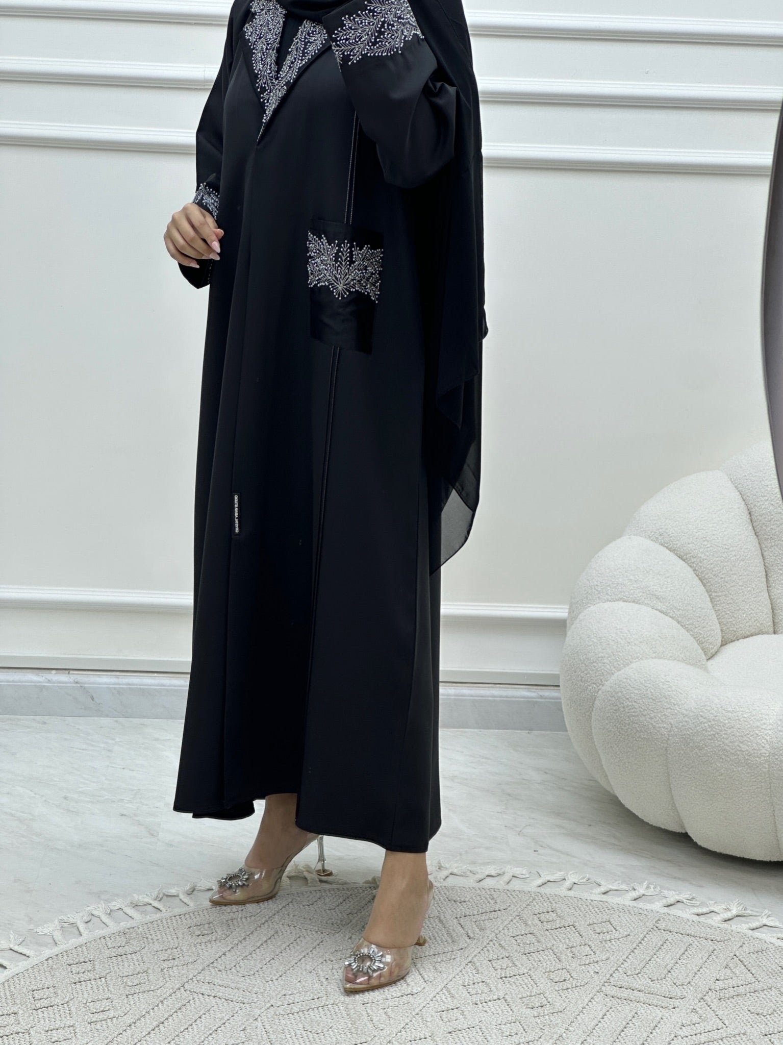 C Ramadan Black Eid Abaya 39