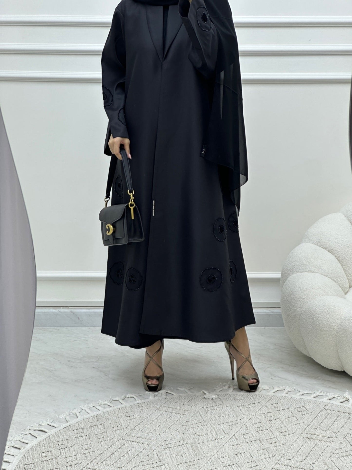 C Ramadan Black Eid Abaya 41