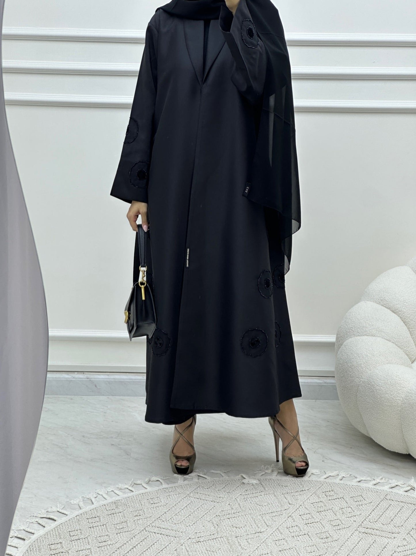 C Ramadan Black Eid Abaya 41