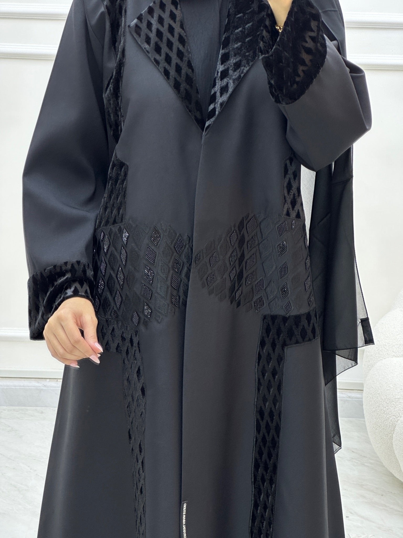 C Ramadan Black Eid Abaya 42