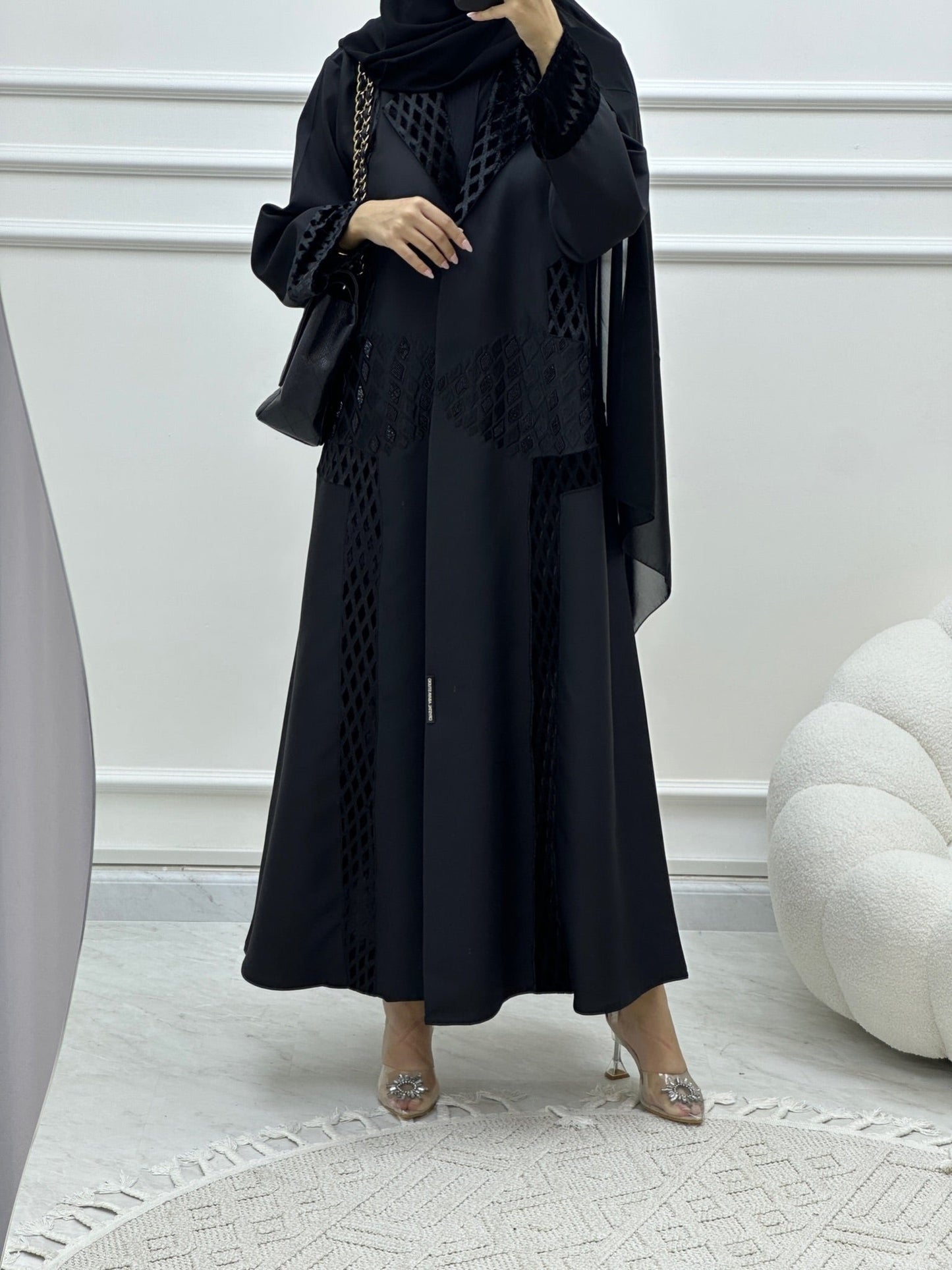 C Ramadan Black Eid Abaya 42