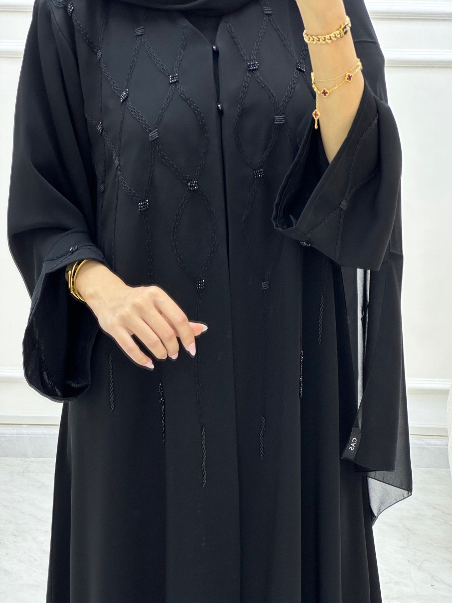 C Ramadan Black Eid Abaya 44