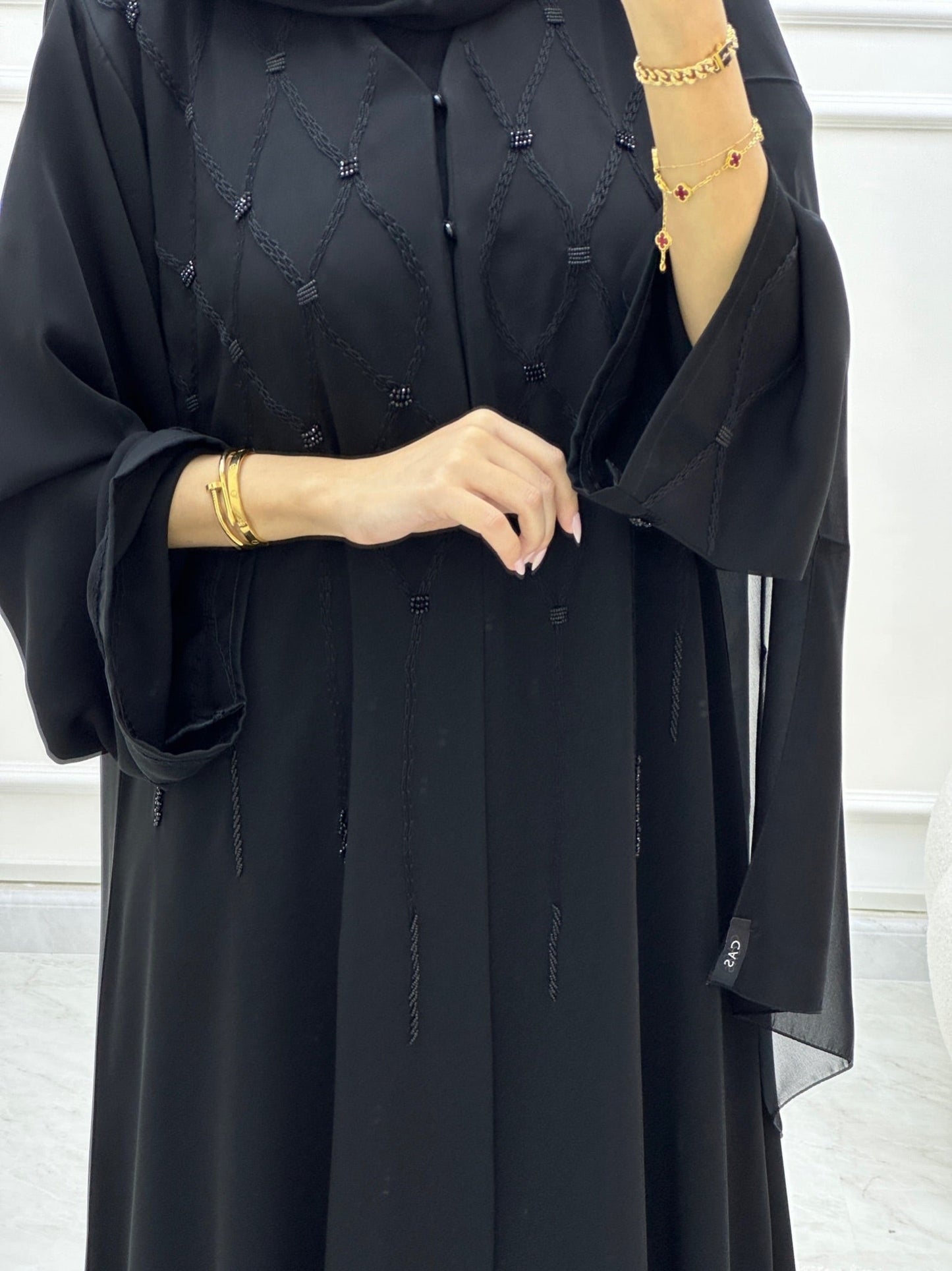 C Ramadan Black Eid Abaya 44