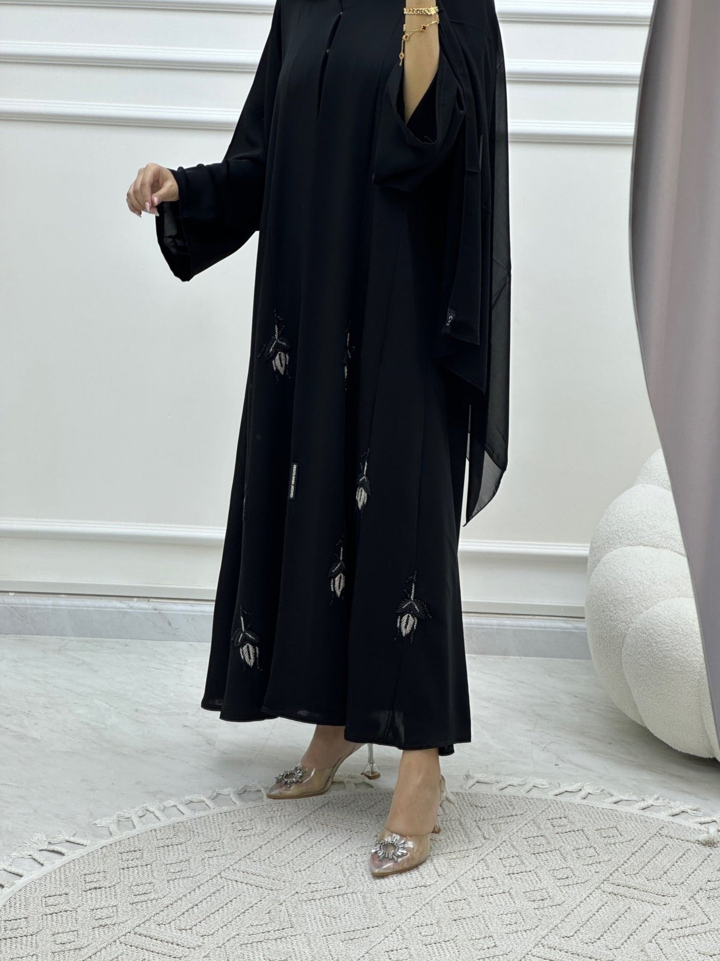 C Ramadan Black Eid Abaya 45