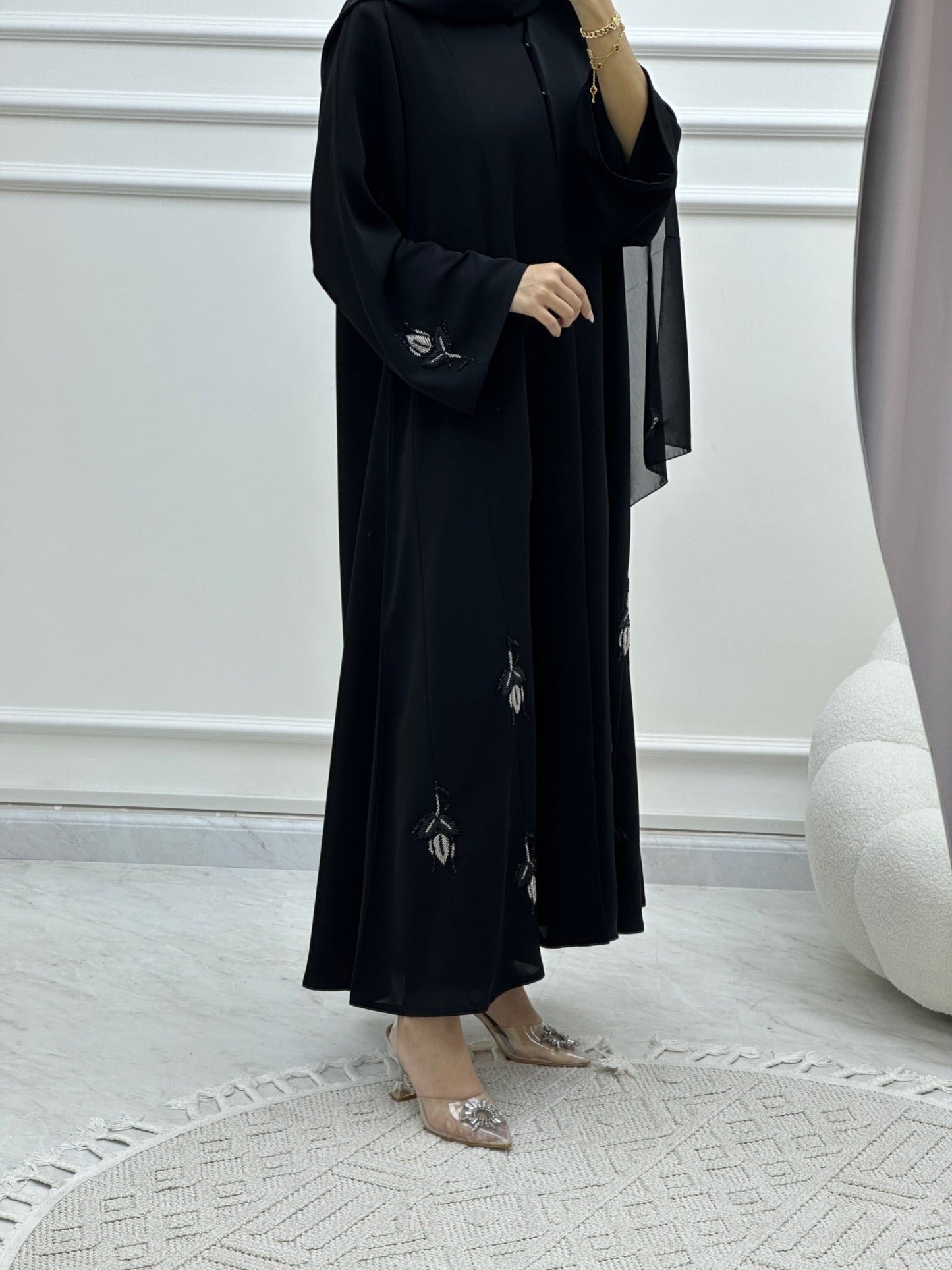 C Ramadan Black Eid Abaya 45