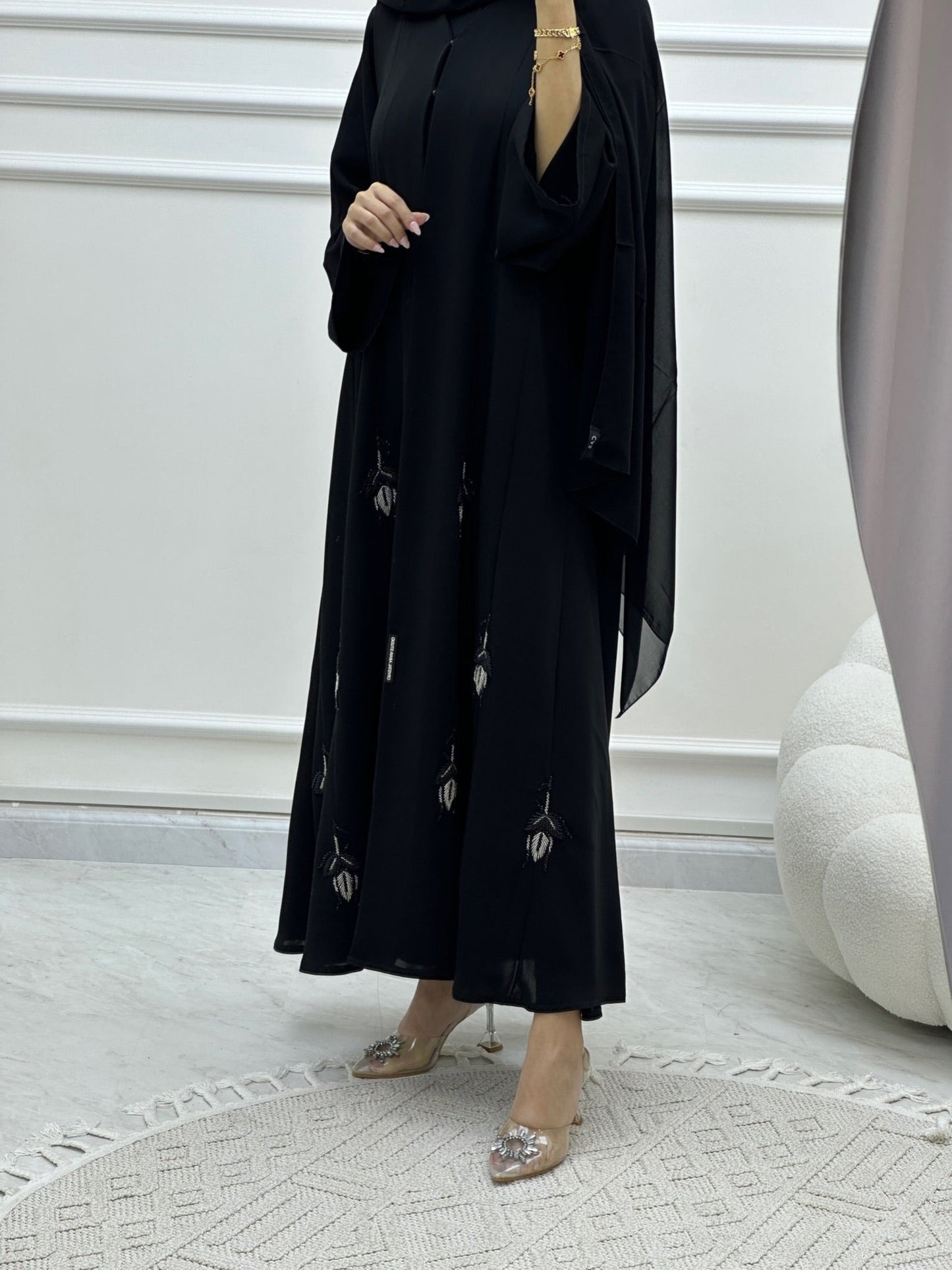 C Ramadan Black Eid Abaya 45