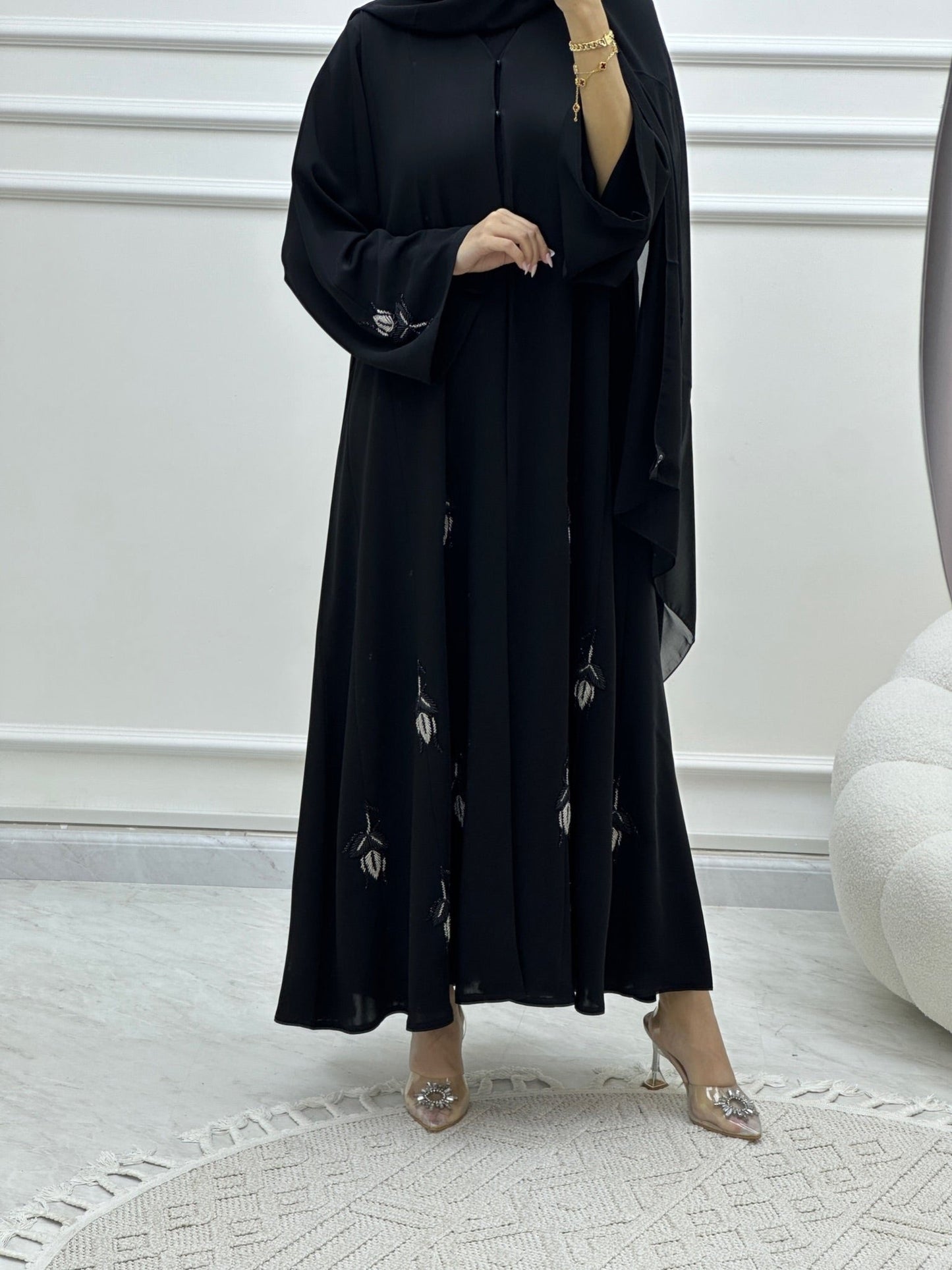 C Ramadan Black Eid Abaya 45