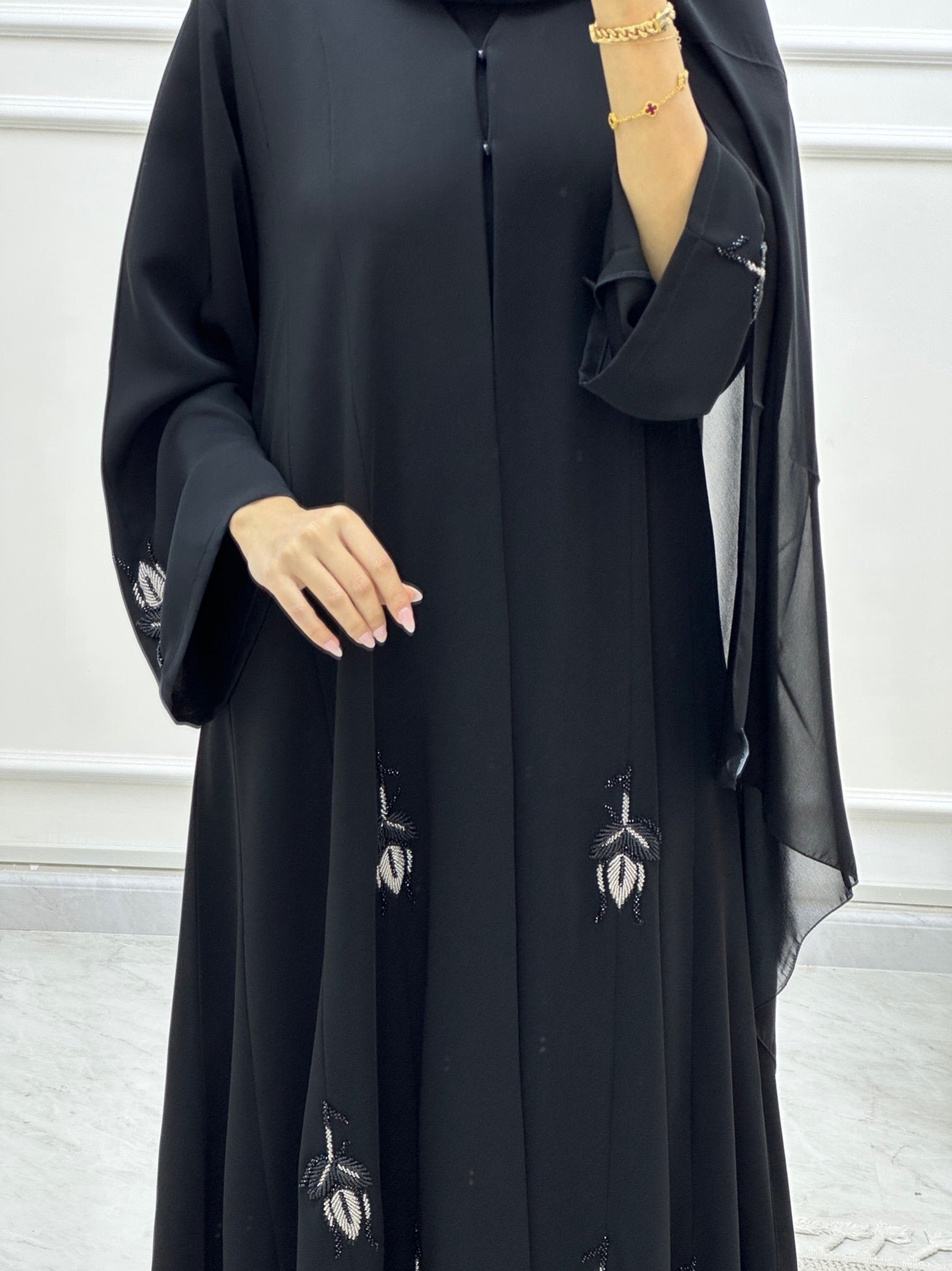 C Ramadan Black Eid Abaya 45