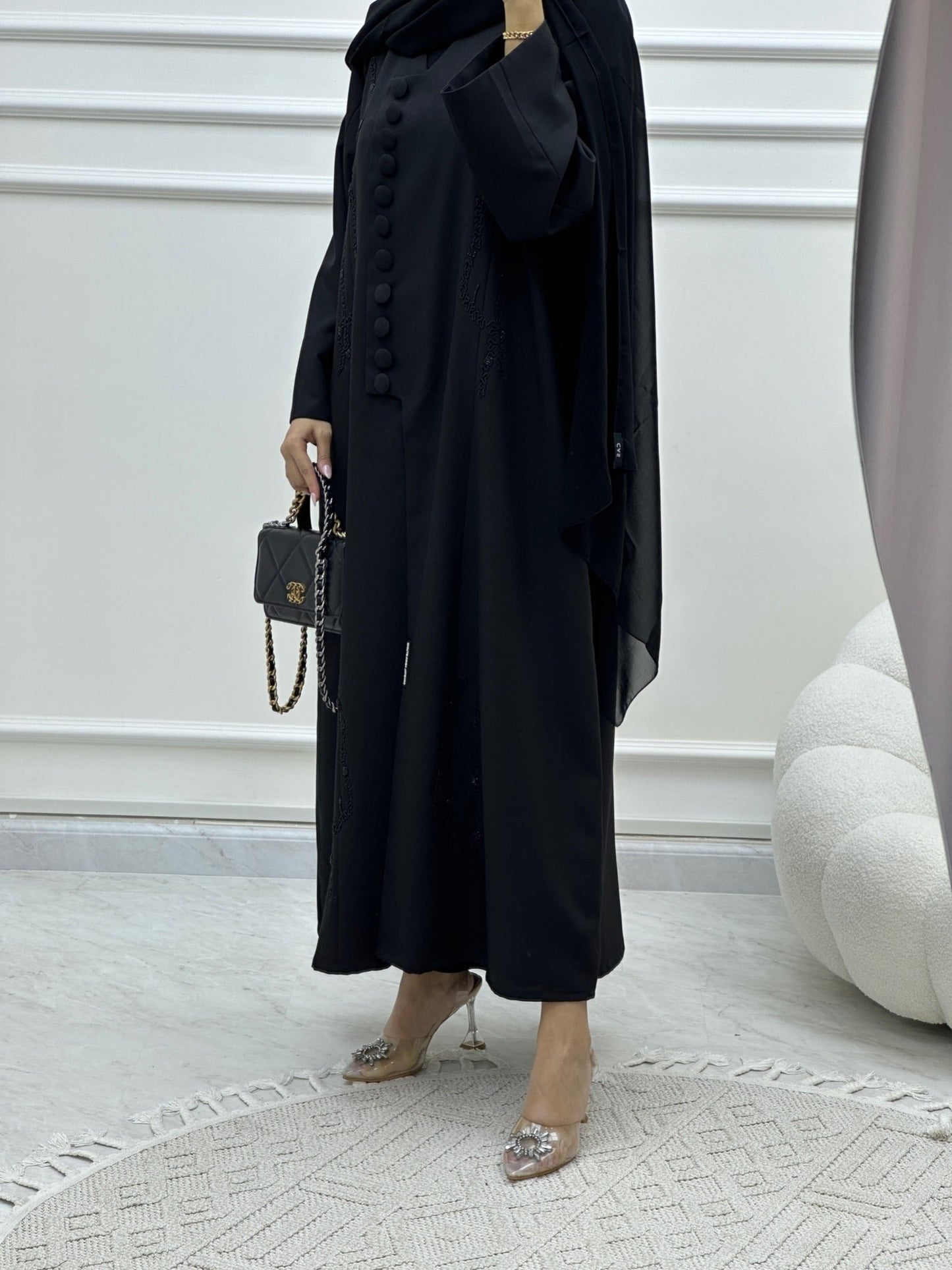 C Ramadan Black Eid Abaya 46