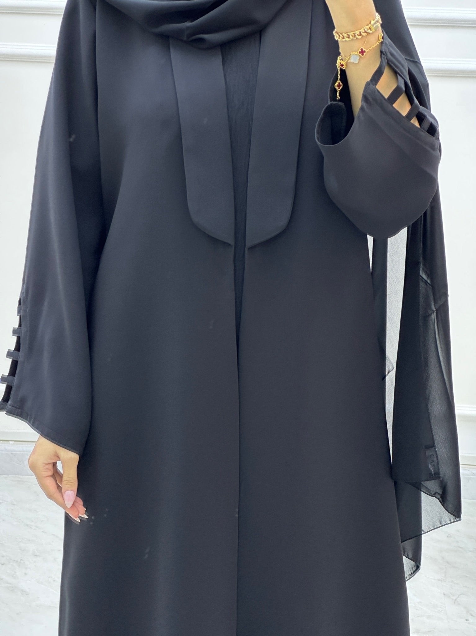 C Ramadan Black Eid Abaya 47