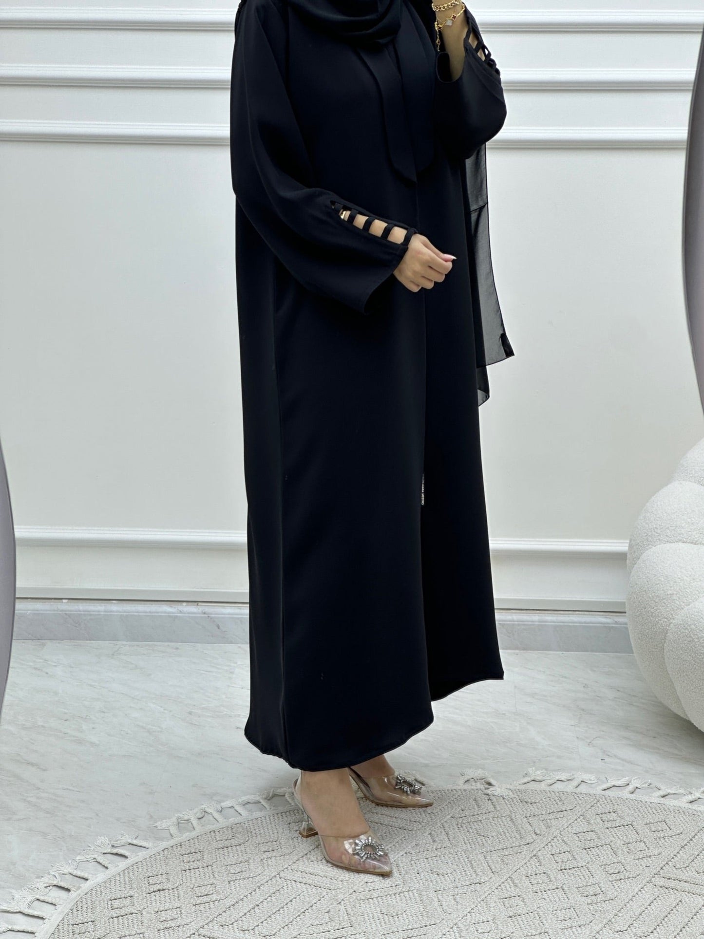 C Ramadan Black Eid Abaya 47